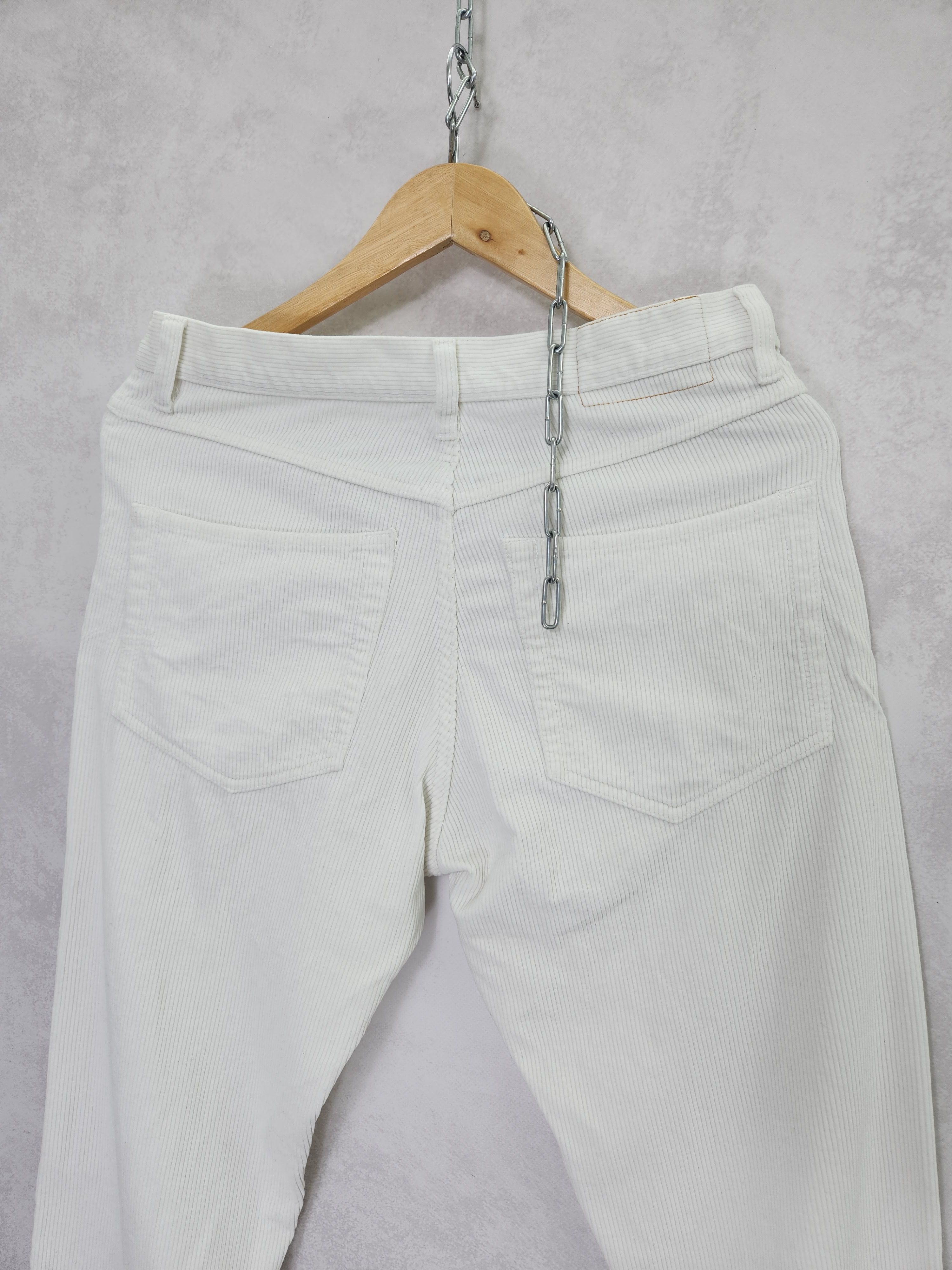 Universal Works Universal works workshop denim velvet corduroy white pants Size US 30 / EU 46 - 9 Thumbnail