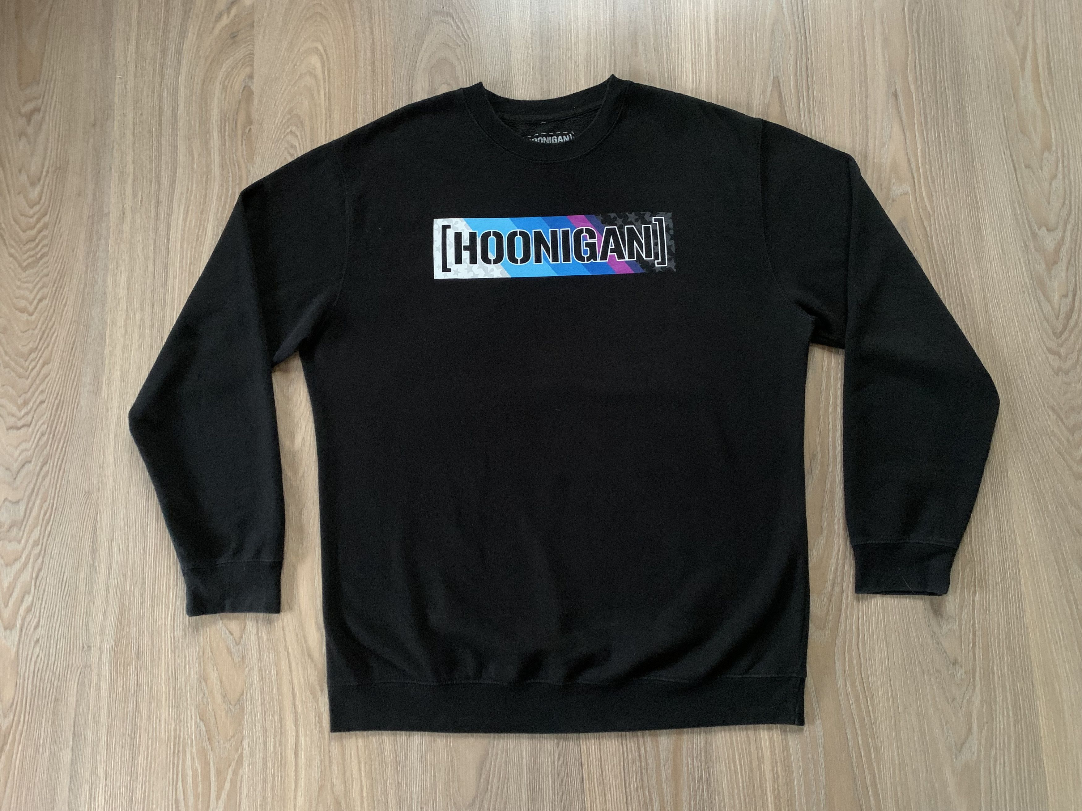 Independent Trading Co. Hoonigan Black Centr Logo Long Sleeve Size US XXL / EU 58 / 5 - 2 Thumbnail