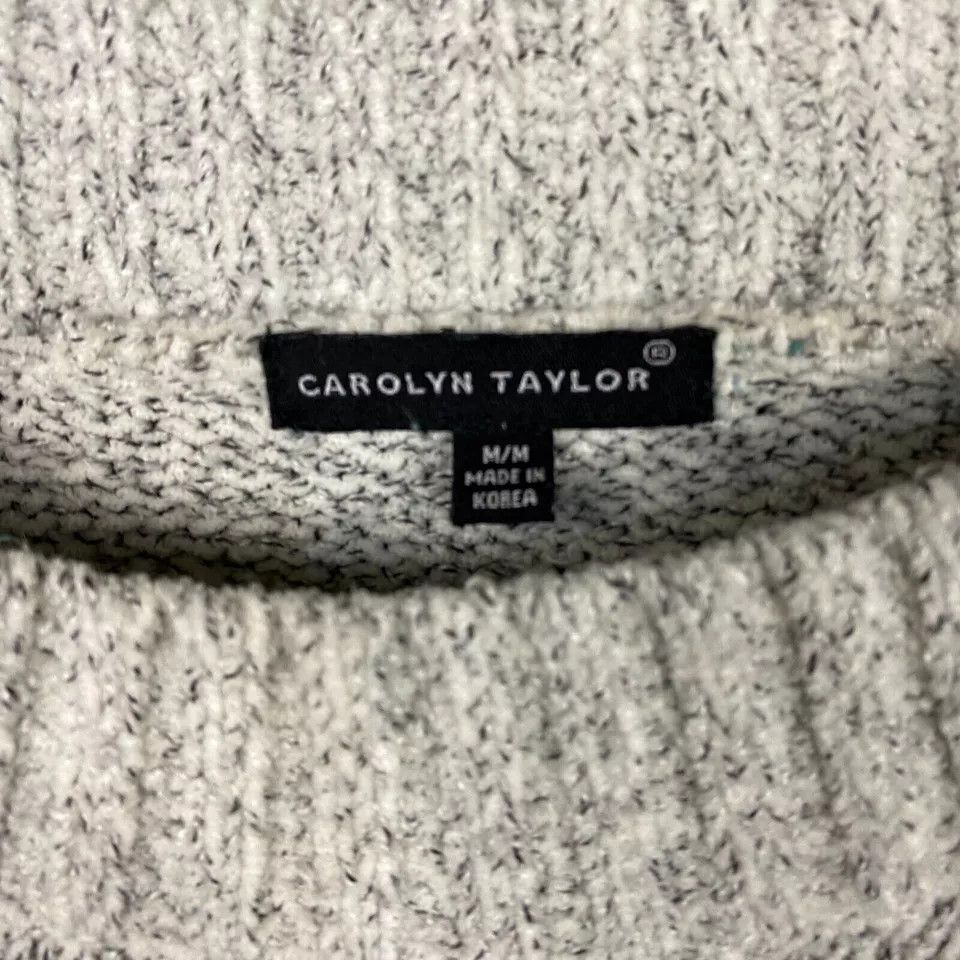 Other Carolyn Taylor Sweater Women's Medium Pullover Knitted Blend Size M / US 6-8 / IT 42-44 - 4 Thumbnail