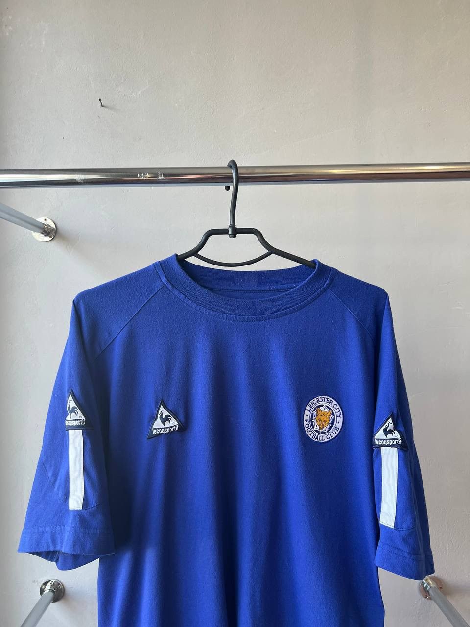 Vintage 2003/05 LEICESTER CITY TRAINING SOCCER JERSEY FOOTBALL SHIRT Size US L / EU 52-54 / 3 - 3 Thumbnail