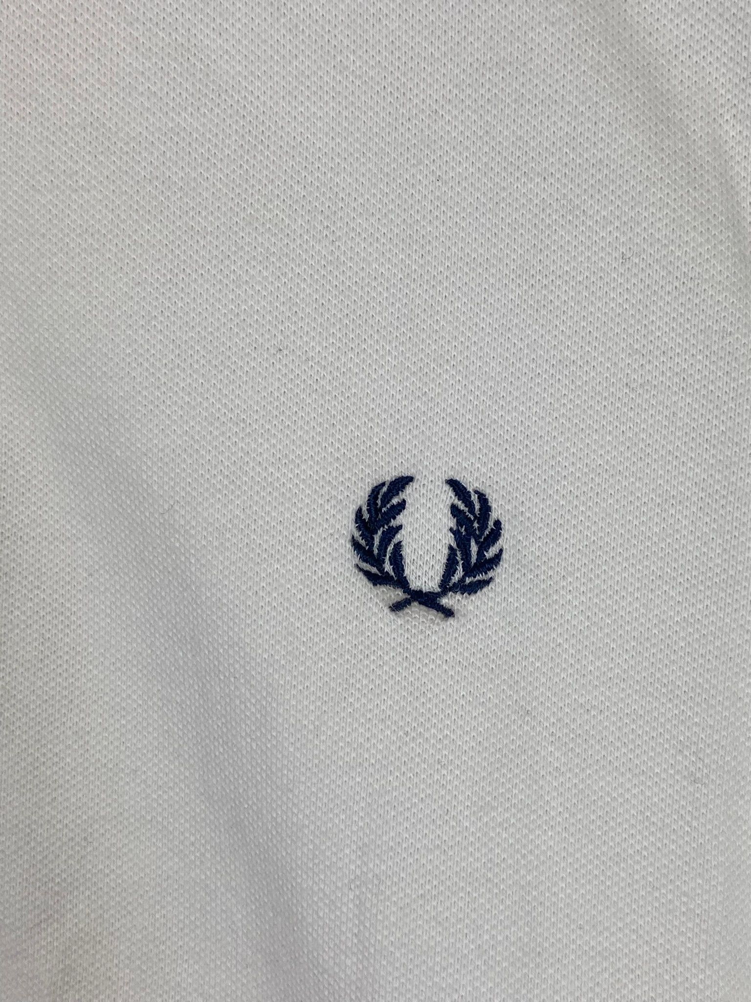 Fred Perry Fred Perry white polo shirt classic vintage sportswear Size S / US 4 / IT 40 - 2 Thumbnail