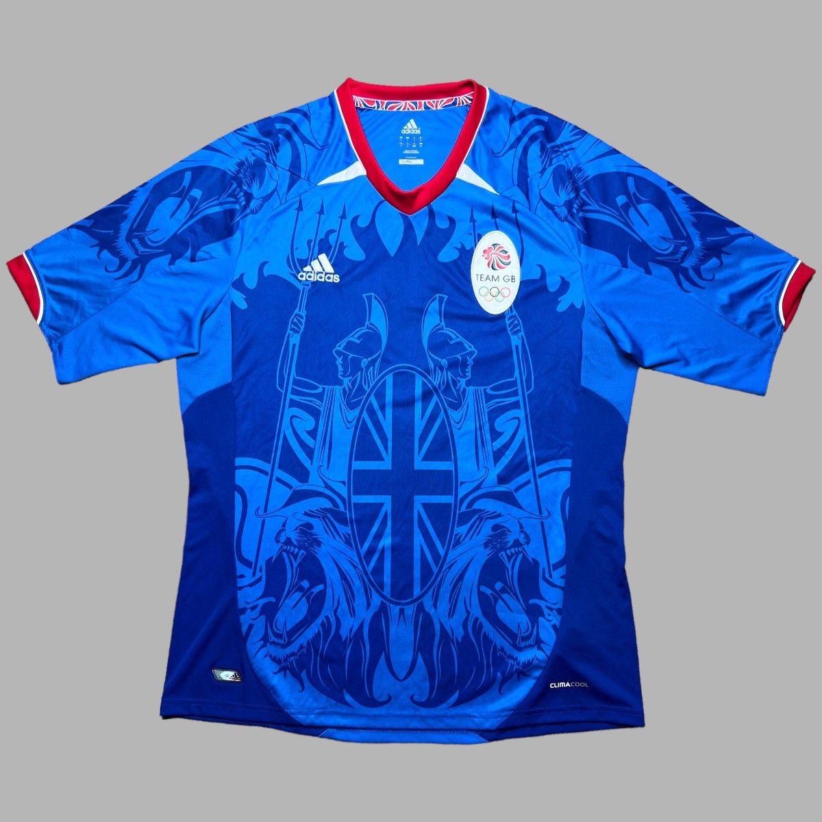 Adidas × USA Olympics 2011-2012 Great Britain National Olympics Adidas Jersey Size US L / EU 52-54 / 3 - 1 Thumbnail
