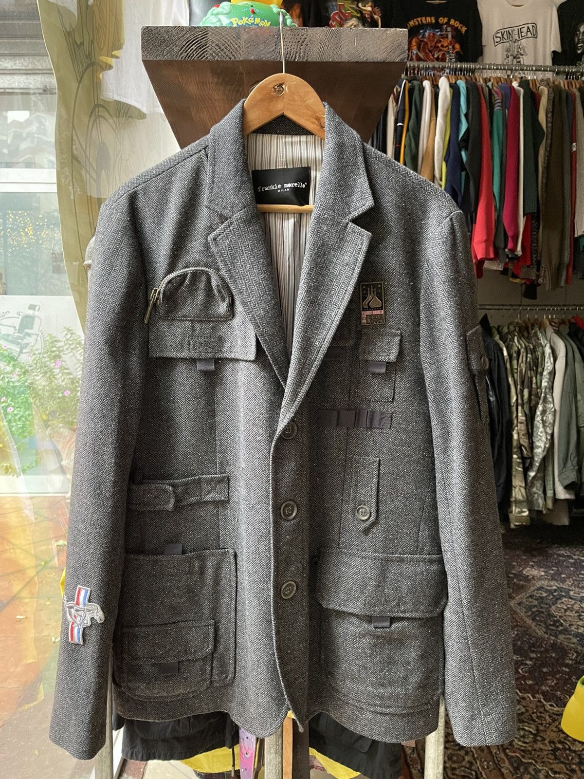 Frankie Morello Frankie Morello Utility Jacket y2k Size US L / EU 52-54 / 3 - 1 Thumbnail