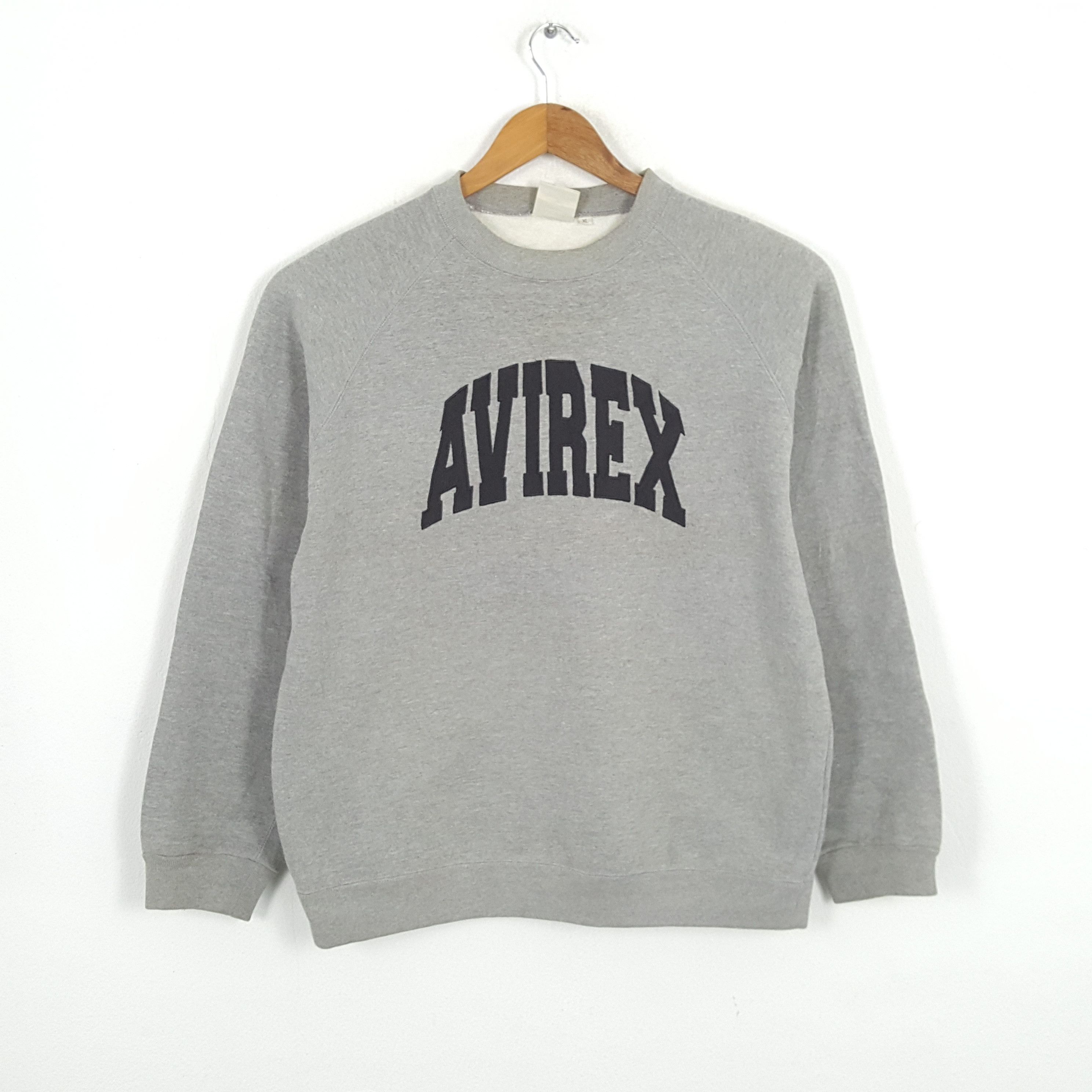 Avirex × Vintage Vintage AVIREX Military Style Streetwear Sweatshirts Size US L / EU 52-54 / 3 - 1 Thumbnail