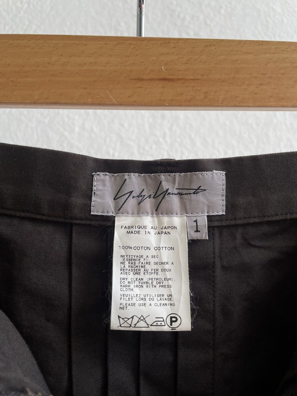 Yohji Yamamoto Vintage Yohji Yamamoto Pencil Pocket Skirts Size 26" / US 2 / IT 38 - 7 Thumbnail