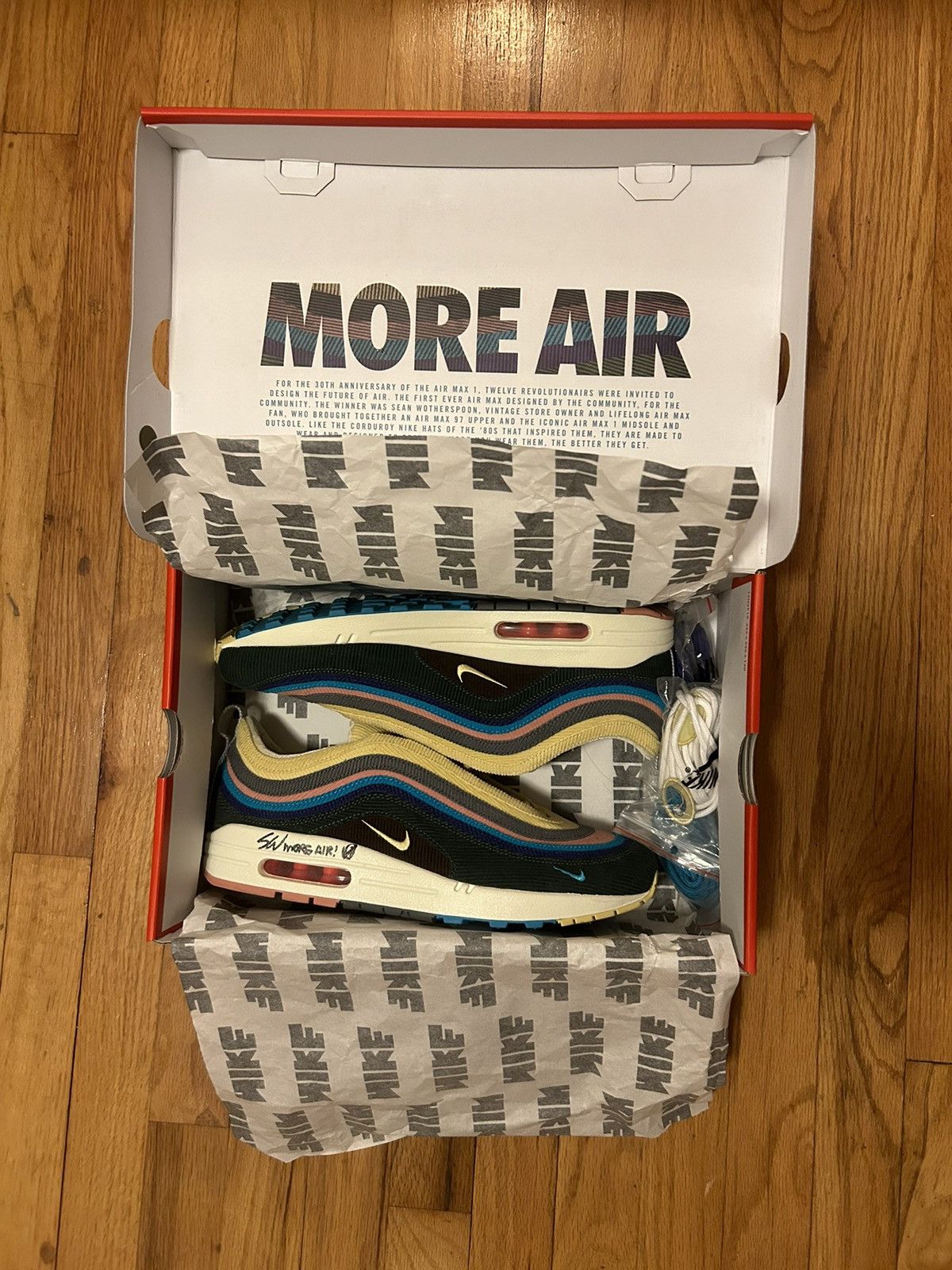 Nike Air Max 97/1 Sean Wotherspoon - Signed by Sean Size US 10.5 / EU 43-44 - 1 Thumbnail
