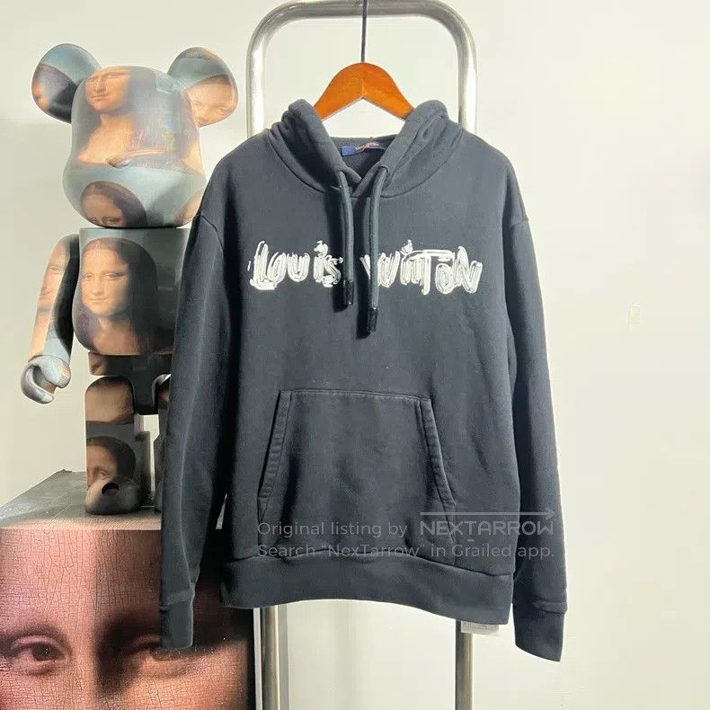 Louis Vuitton Louis Vuitton Cursive Hoodie Size US XS / EU 42 / 0 - 1 Thumbnail
