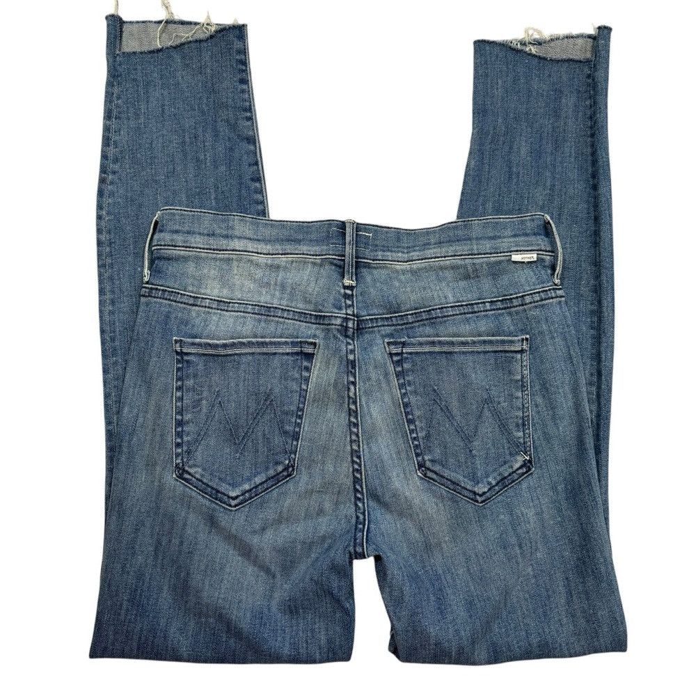 MOTHER MOTHER Stunner Zip Ankle Step Fray in Good Girls Do Jeans S Size 27" / US 4 / IT 40 - 4 Thumbnail