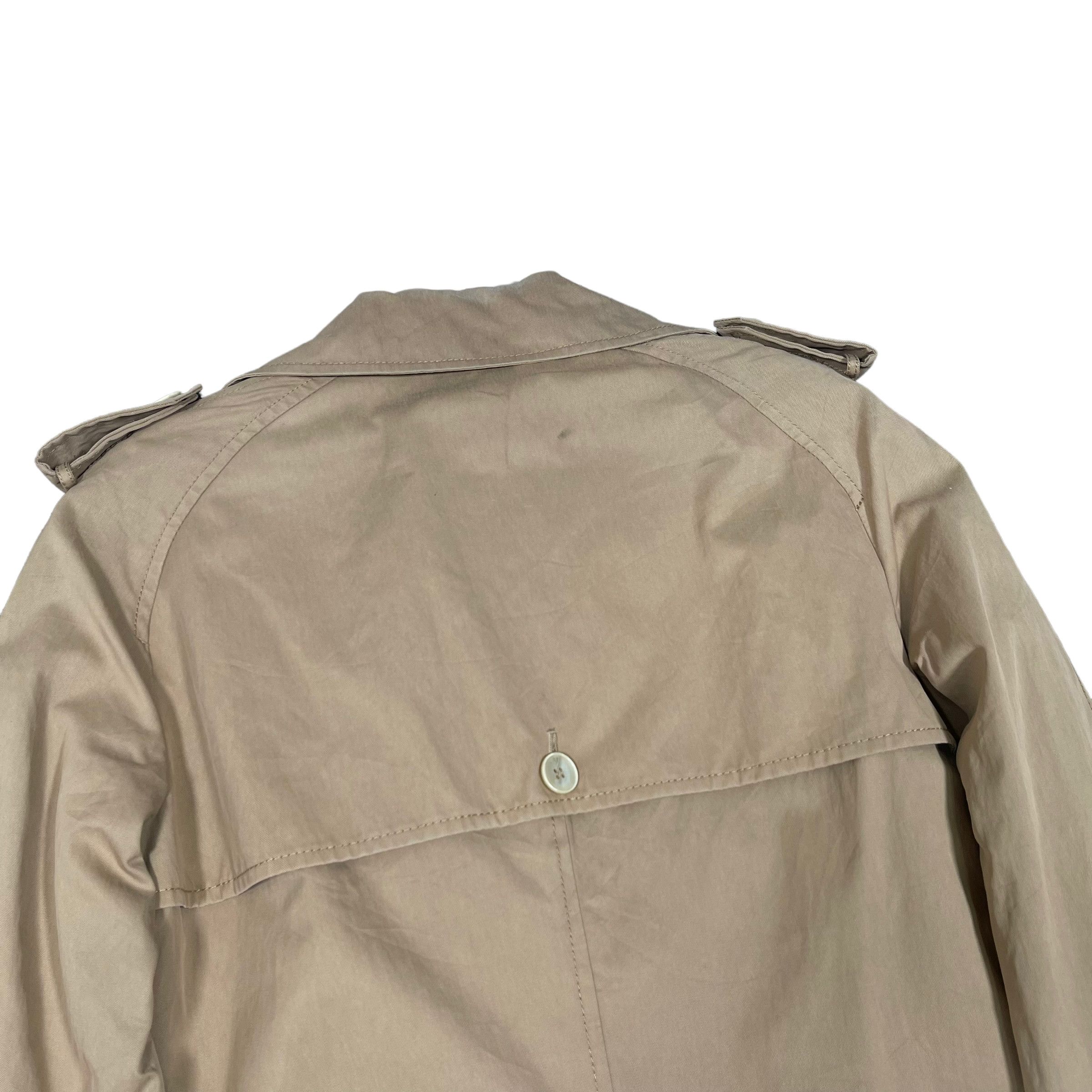 Loewe Trench Double Breasted Trench Coat Vintage 1980s