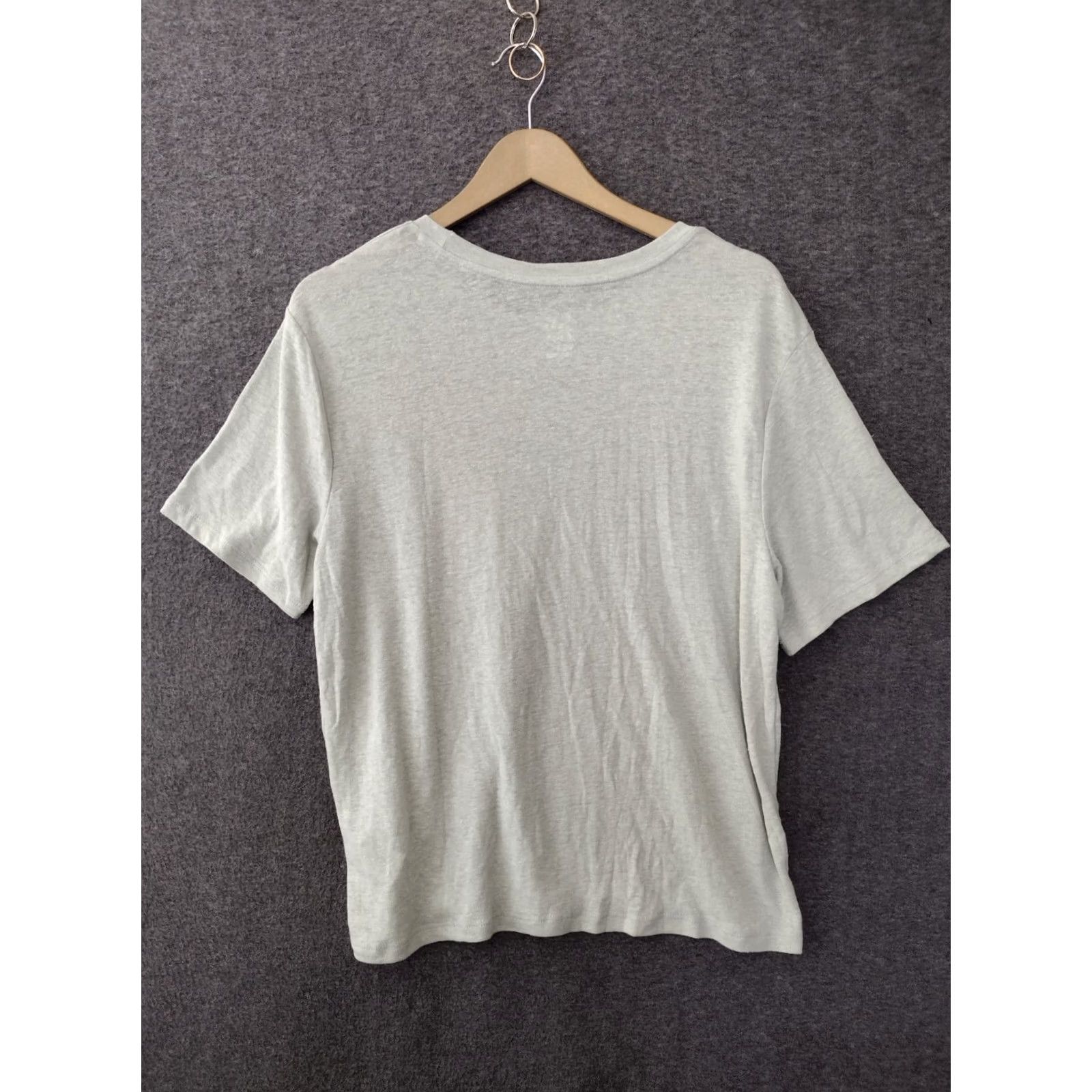 Vintage A New Day Light Olive T-Shirt Shirt 12 Women Short Sleeve Pullover Boat Neck Casual Womens Size XL / US 12-14 / IT 48-50 - 2 Thumbnail