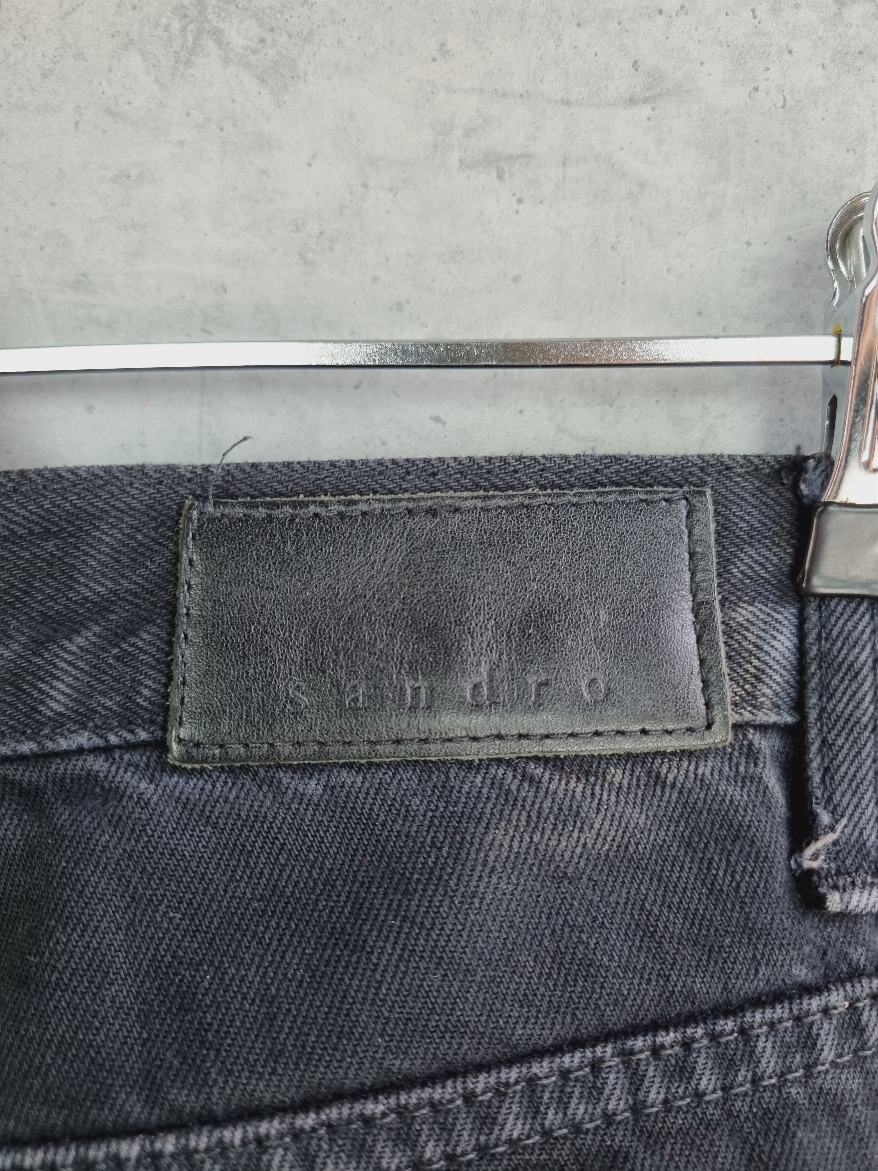 Sandro SANDRO Paris New Droit Model Faded Denim Jeans Size US 32 / EU 48 - 13 Thumbnail