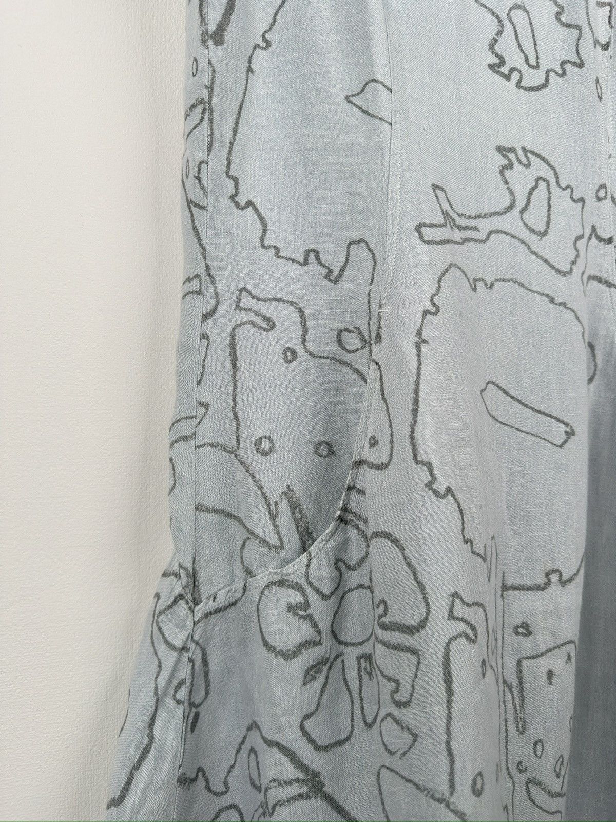 Other GRIZAS Washed 100% Linen Short Sleeve Dress Size S / US 4 / IT 40 - 4 Thumbnail