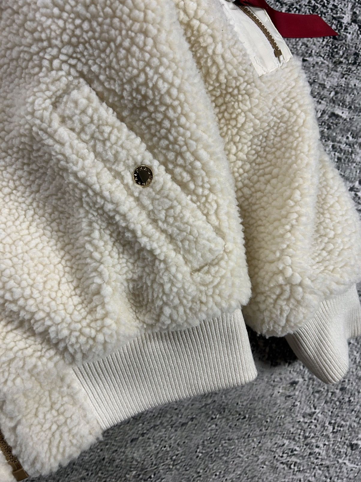Alpha Industries Alpha Industries sherpa zip hoodie white Size US M / EU 48-50 / 2 - 6 Thumbnail