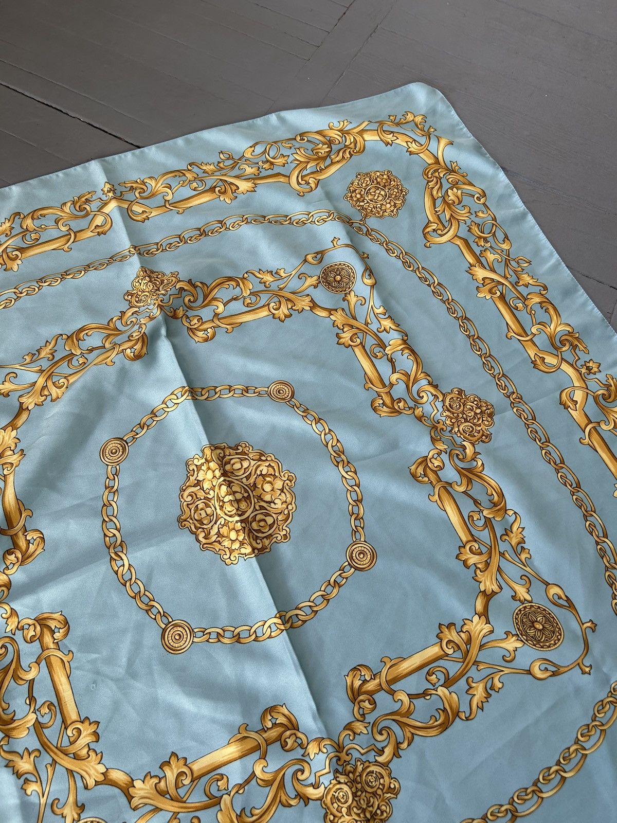 Vintage Vintage silk scarf Size ONE SIZE - 4 Thumbnail