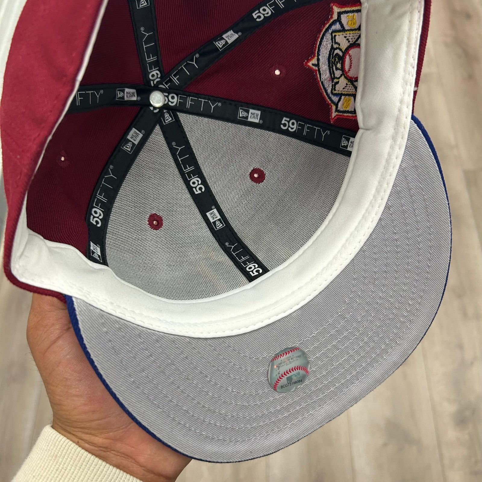 New Era New Era Yankees Sangria 1939 All Star Game Hat Cap 7 3/8 Size ONE SIZE - 6 Thumbnail