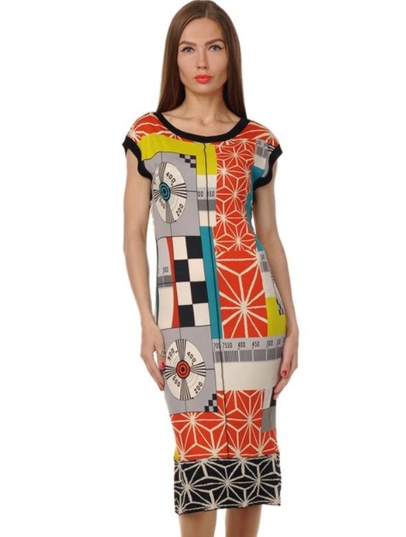 Jean Paul Gaultier Jean Paul Gaultier Scale Numeric Numbers Math Midi Dress Size M / US 6-8 / IT 42-44 - 2 Thumbnail