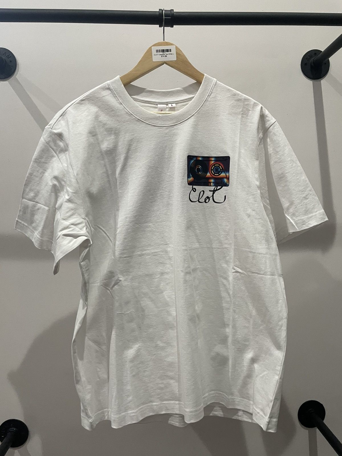 CLOT CLOT Cassette Tee White L Size US L / EU 52-54 / 3 - 1 Thumbnail