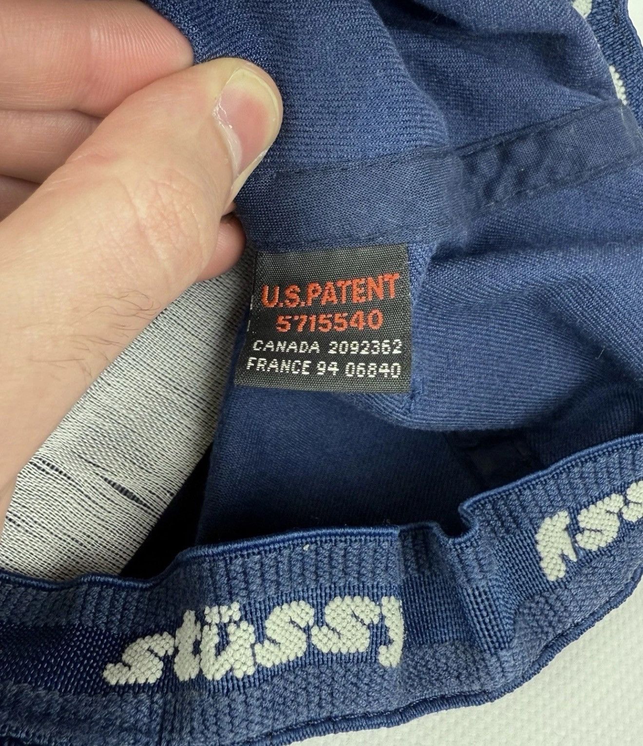Stussy Vintage Stussy #4 Hats Cap Blue Rare Top Logo Skateboarding Size ONE SIZE - 15 Thumbnail