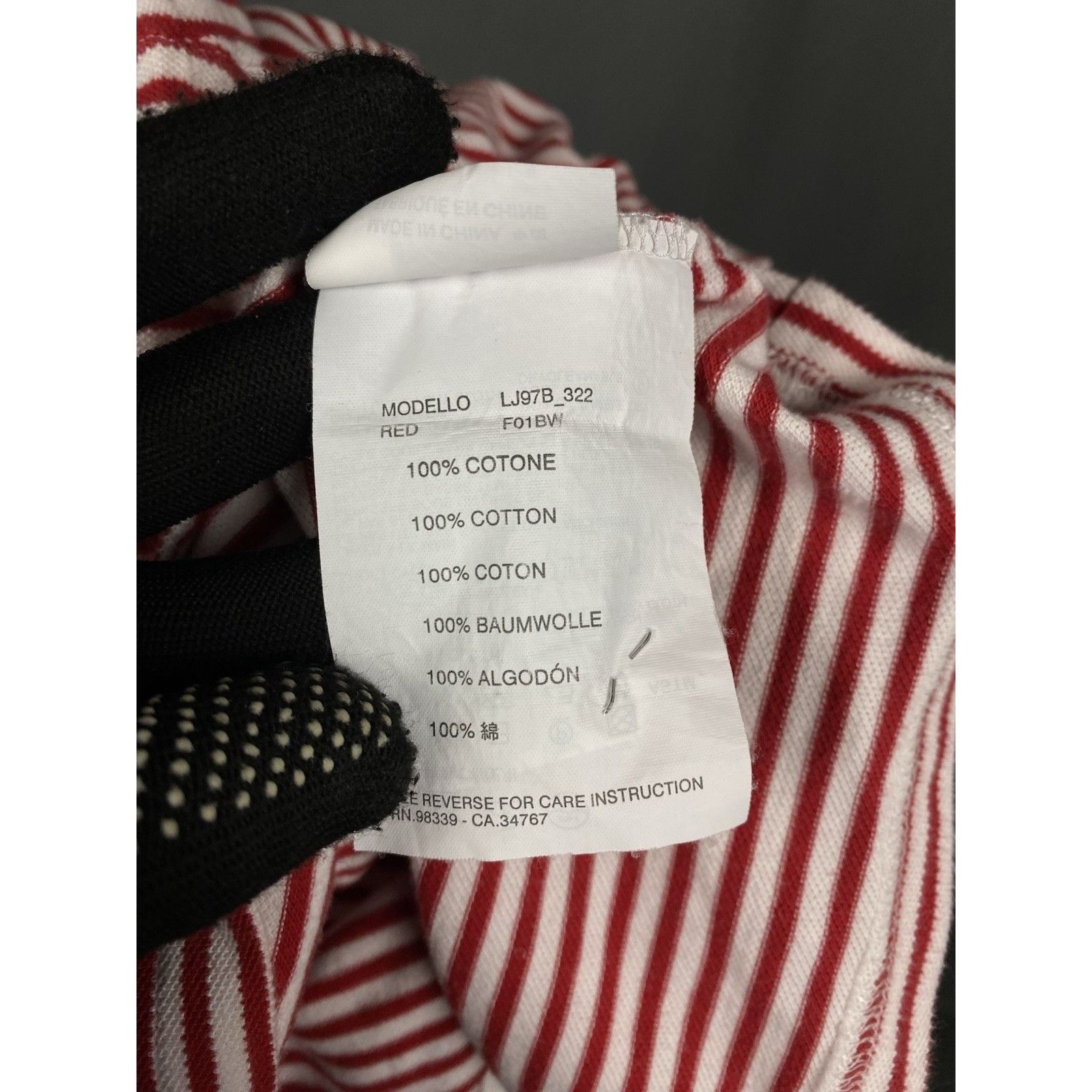 Prada Prada Luna Rossa Women's White Red Striped Polo T-Shirt Size Size XL / US 12-14 / IT 48-50 - 13 Thumbnail