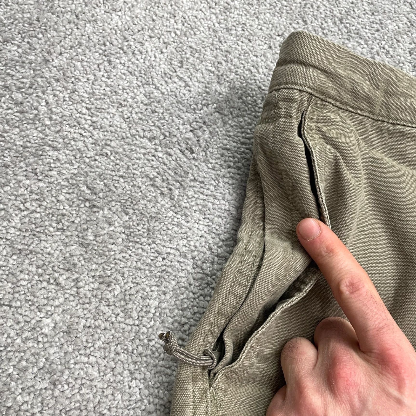 Vintage Columbia Pants Mens 40x30 Brown Carpenter Straight Leg Cotton Snap Outdoor Size US 40 / EU 56 - 3 Thumbnail