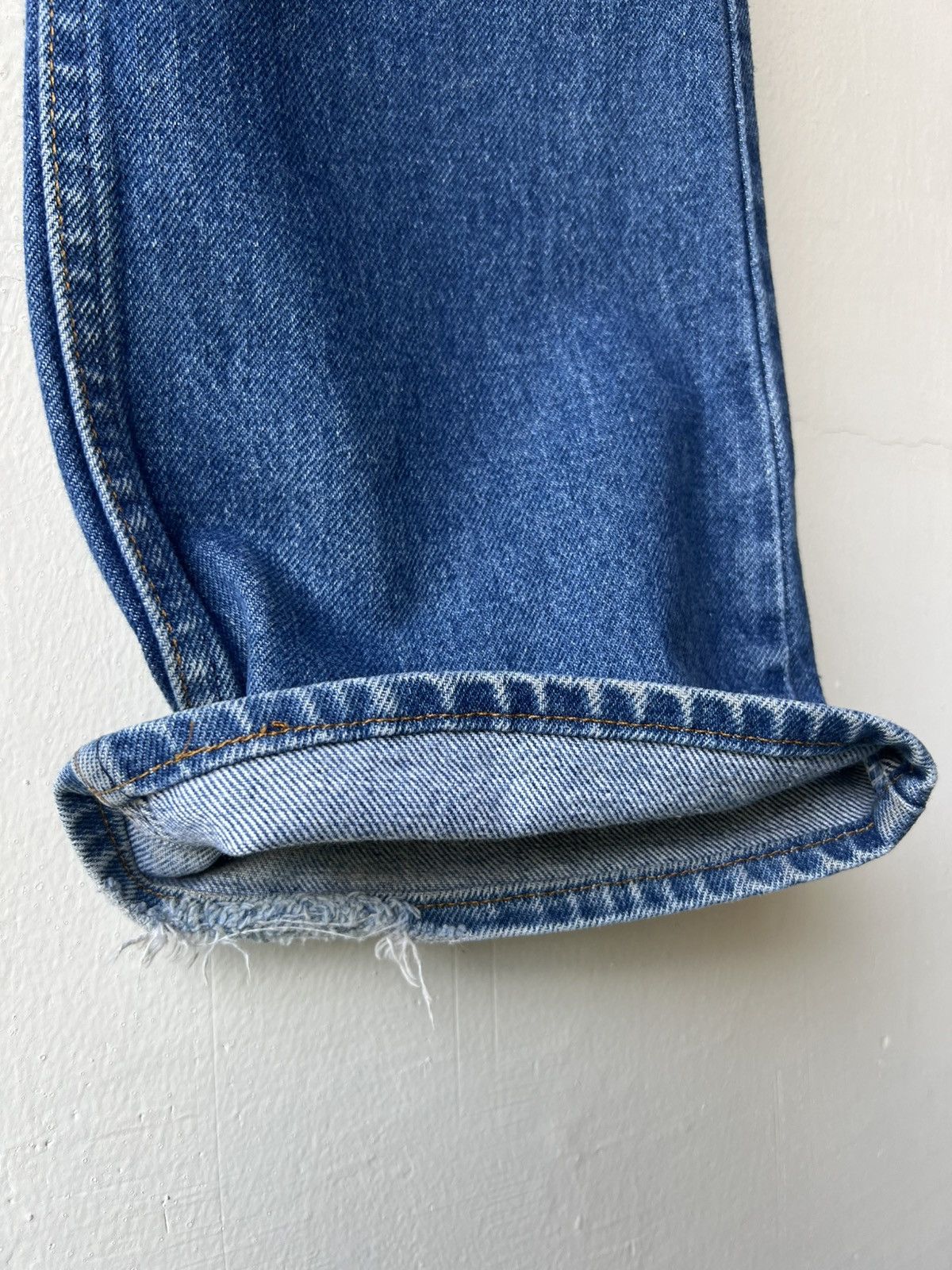 Vintage Vintage 80s Levi’s 517 Orange Tab Denim Bootcut Jeans Size US 29 - 15 Thumbnail