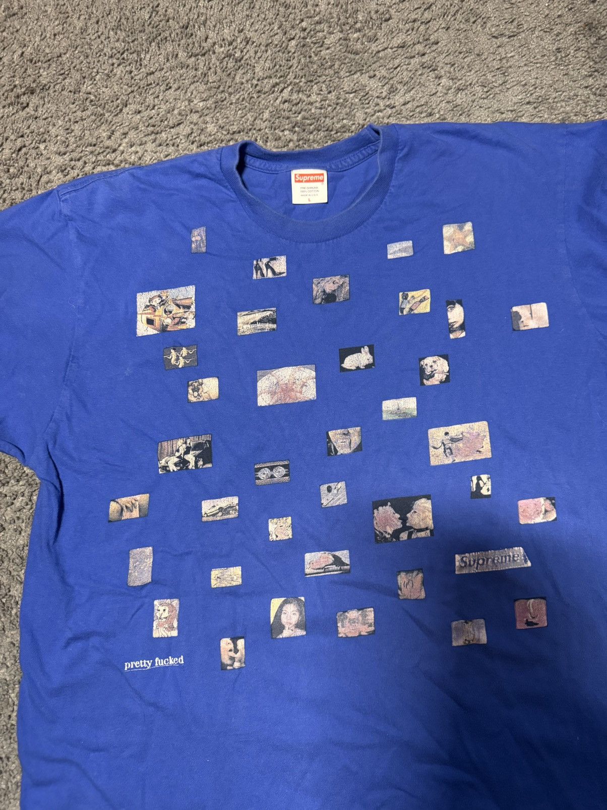 Supreme Supreme “Pretty Fucked” Tee shirt Size US L / EU 52-54 / 3 - 2 Thumbnail