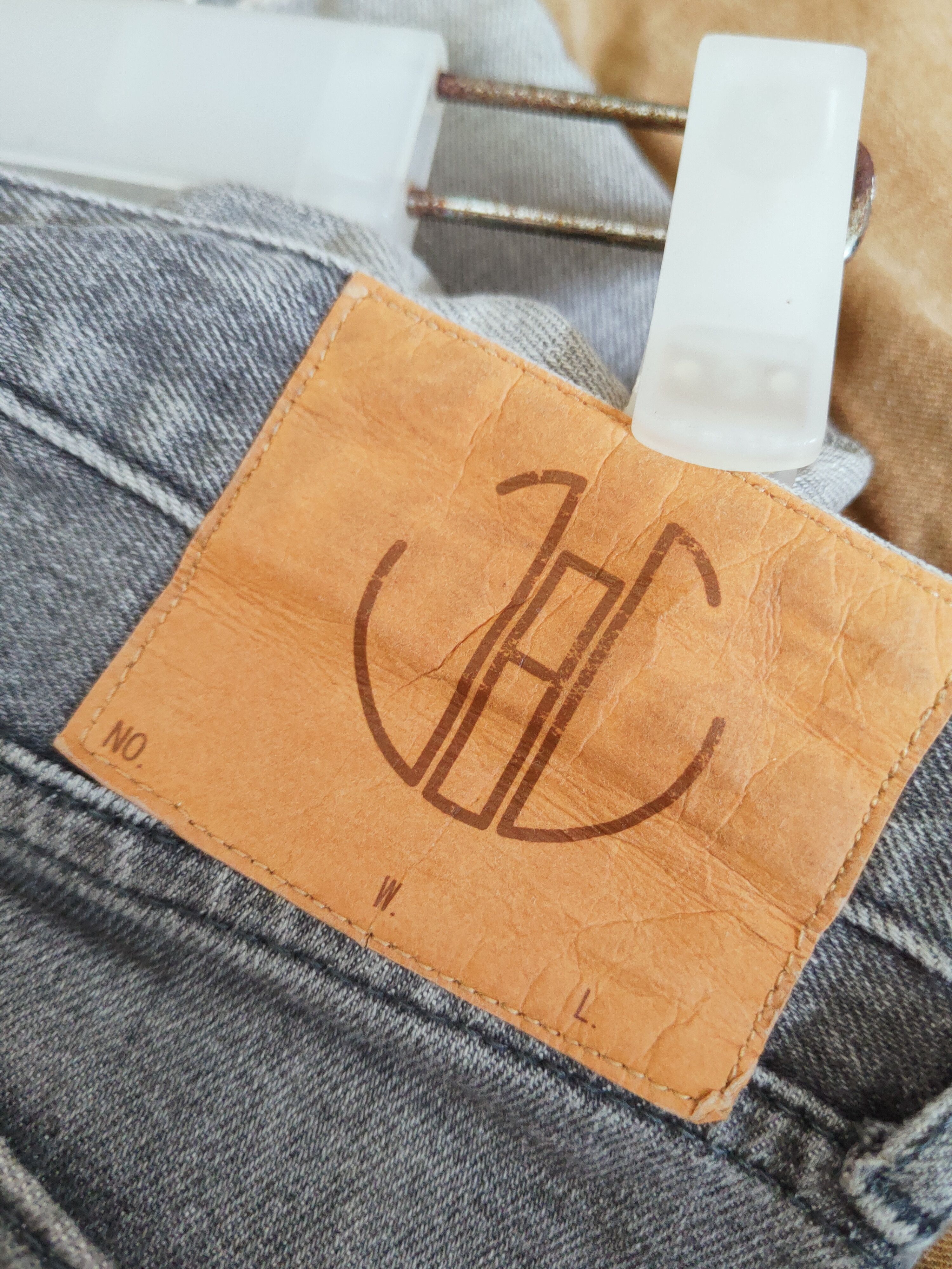 Japan Blue Jeans D Japan Blue Jeans Gray Faded Distressed Ripped Jeans #W110 Size US 32 / EU 48 - 12 Thumbnail