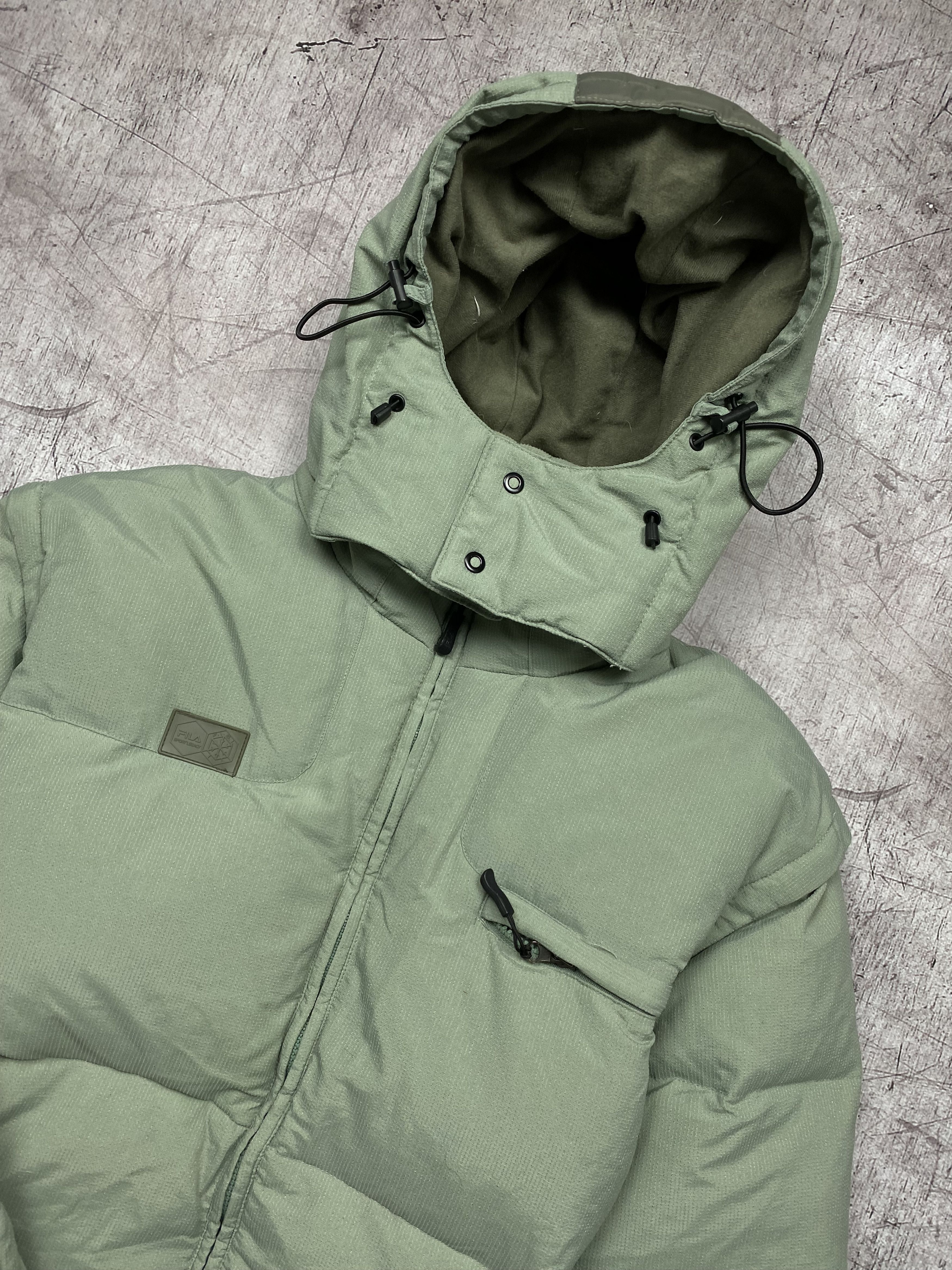 Fila Fila Vintage Mens Goose Down Parka Jacket Puffer Size US L / EU 52-54 / 3 - 3 Thumbnail