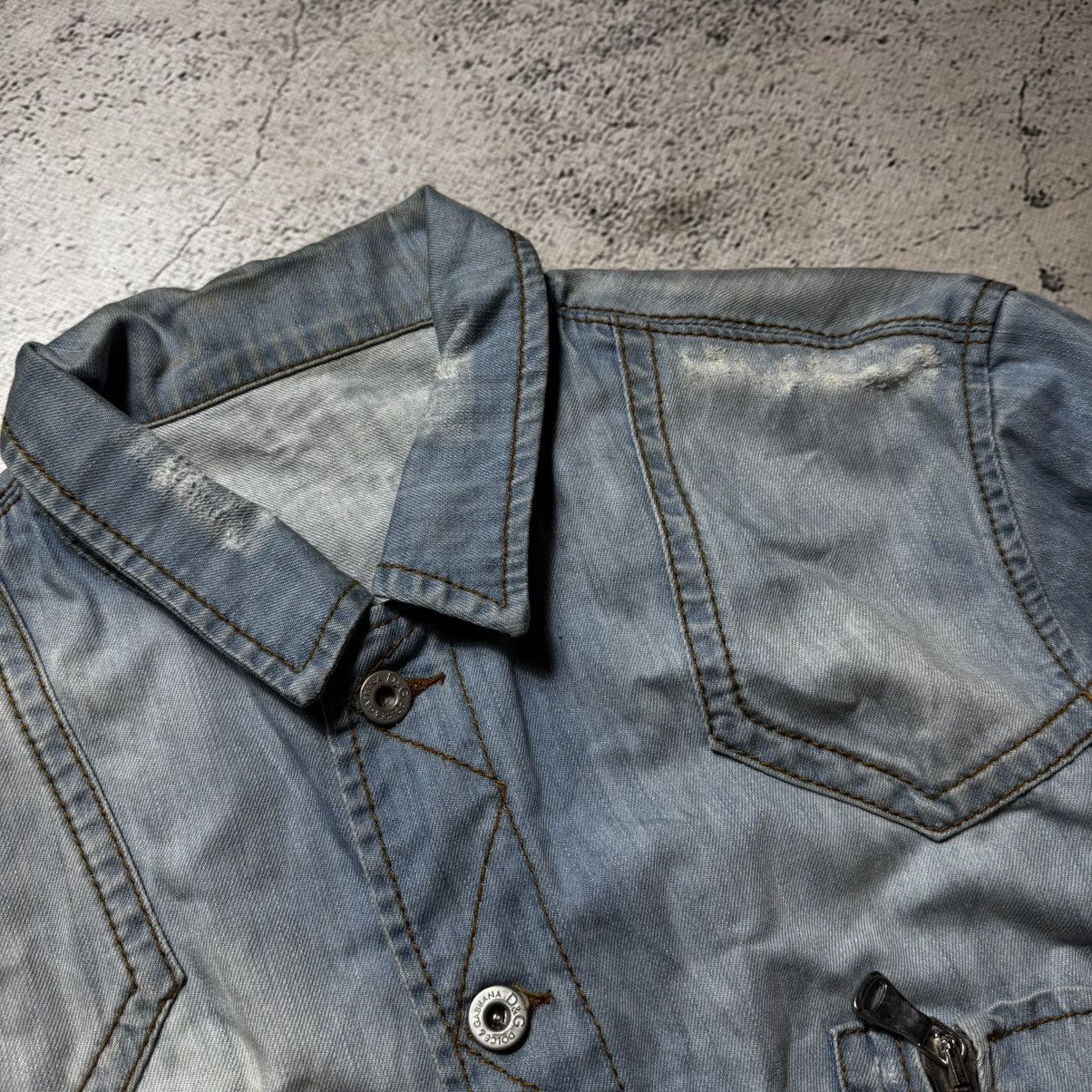 Dolce & Gabbana archive dolce gabbana denim jacket distressed opium Size US M / EU 48-50 / 2 - 15 Thumbnail