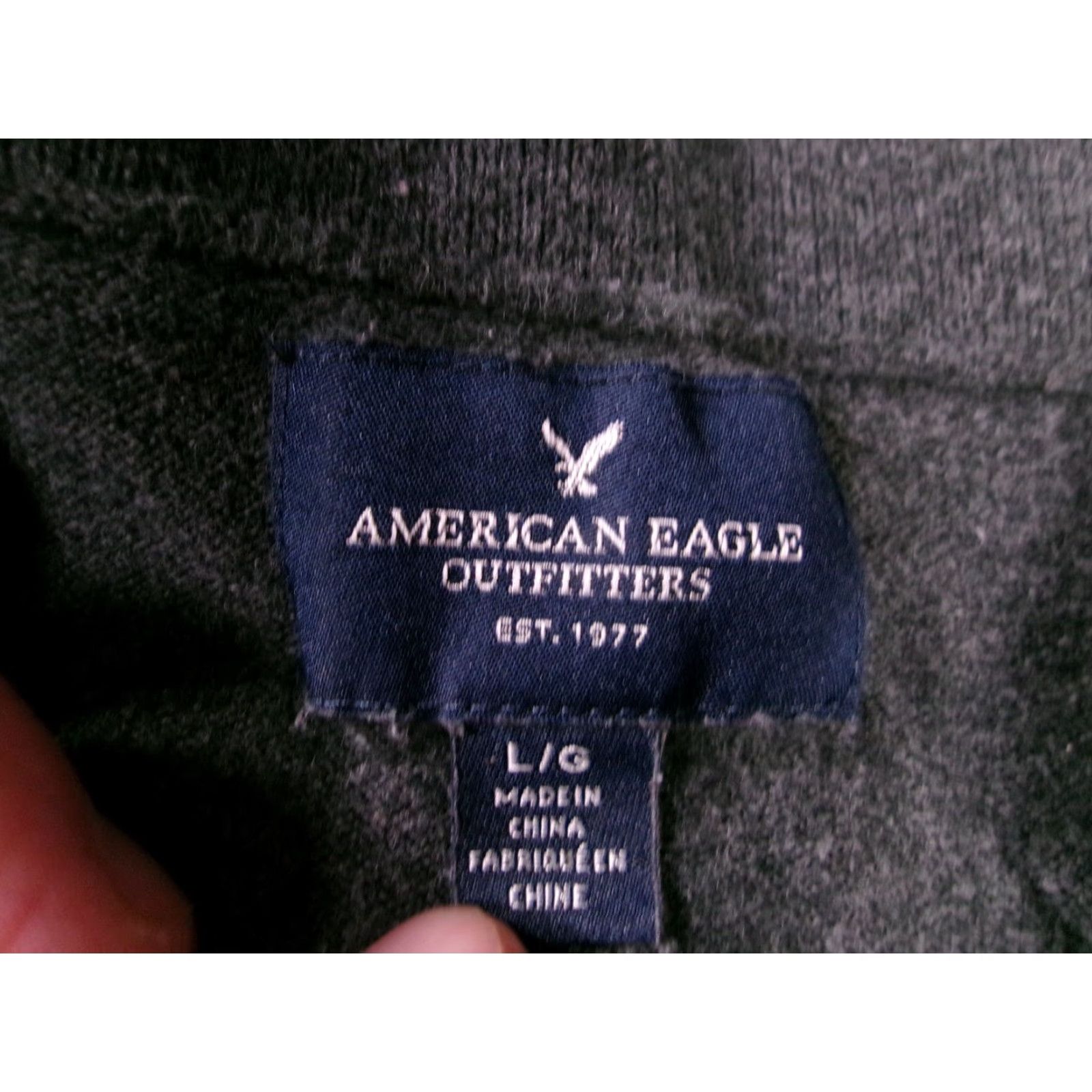 American Eagle Outfitters American Eagle Outfitters Cardigan Mens L Gray Shawl Collar Button Pockets Knit Style Cardigan Casual Crew Neck Size US L / EU 52-54 / 3 - 6 Thumbnail