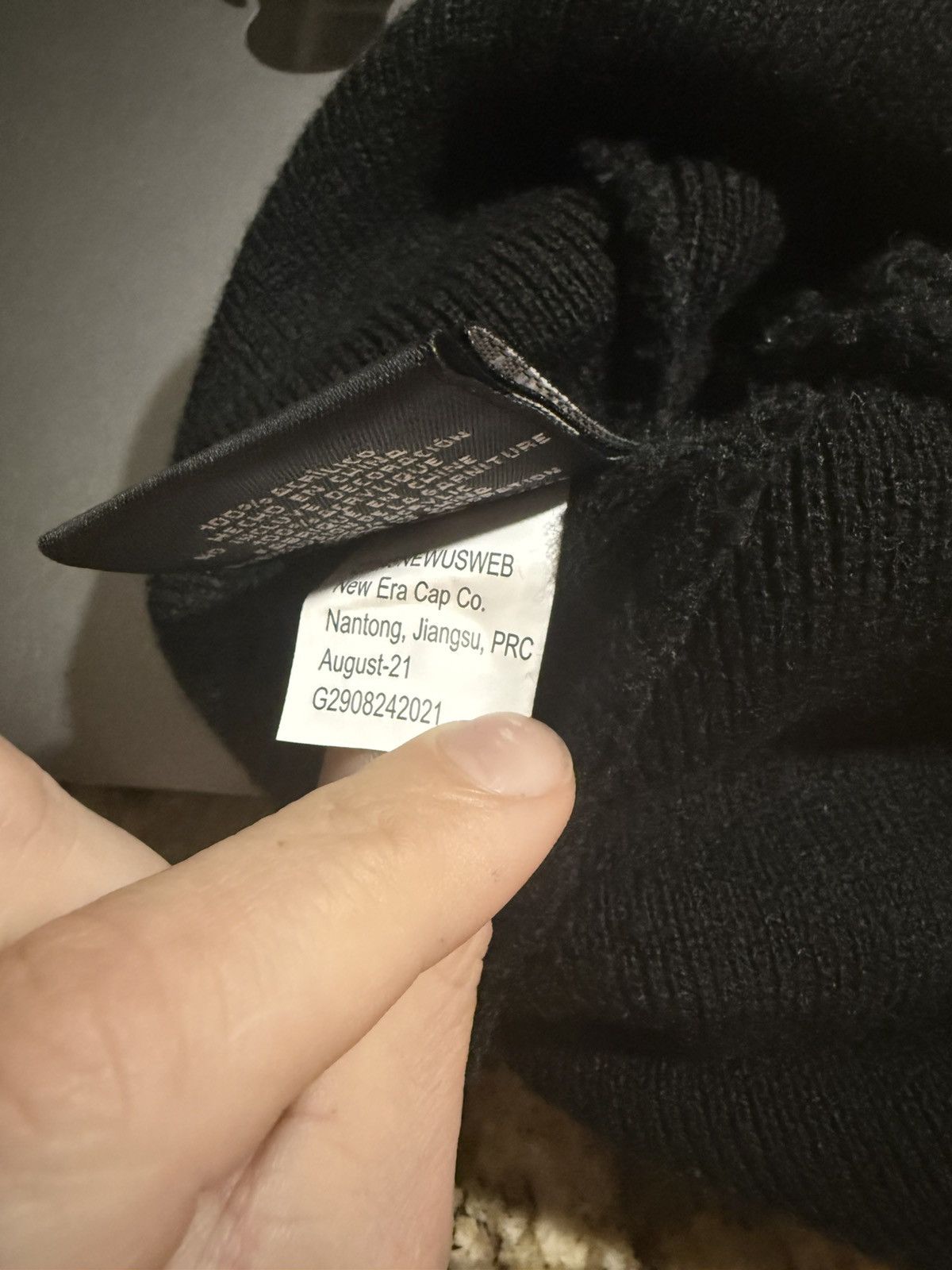 Supreme Supreme New Era Box Logo Beanie (FW21) Black Size ONE SIZE - 2 Thumbnail