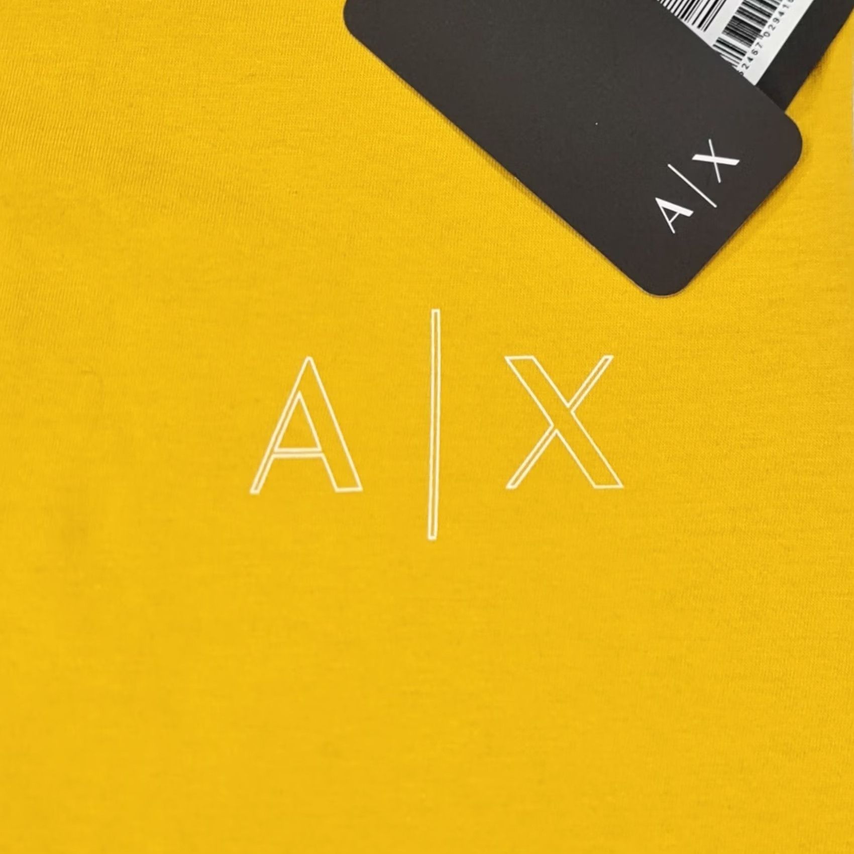 Armani Exchange Armani Exchange Mens T Shirt Colourblock XS Yellow Black Short Sleeve Crew Neck Cotton Tee Jersey Logo Modern City 90s? Size US XS / EU 42 / 0 - 5 Thumbnail