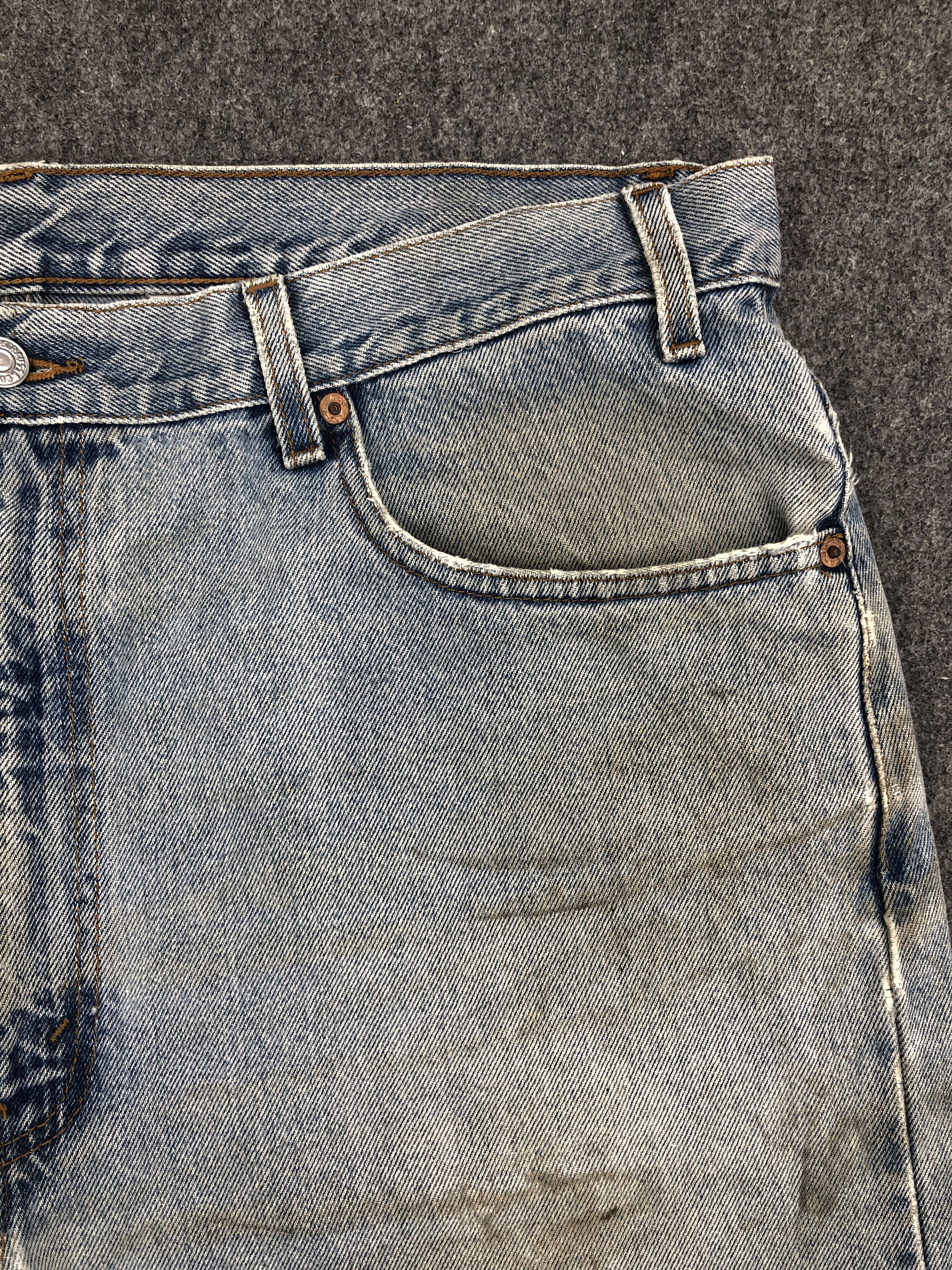 Levi's Vintage 90s Levis 505 Light Wash Jeans S0020 Size US 40 / EU 56 - 9 Thumbnail