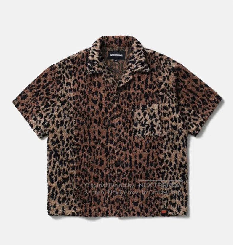 Neighborhood Neighborhood Leopard Print Short Sleeve Shirt Size US L / EU 52-54 / 3 - 1 Thumbnail