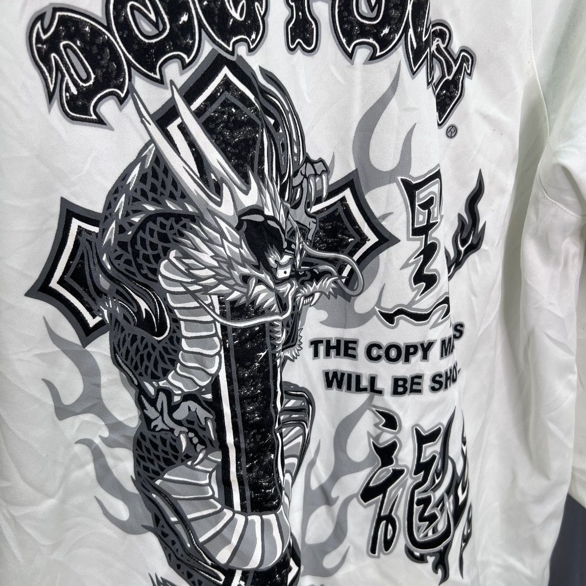Dogtown Vintage Dog Town Black Dragon Zip Up Jacket Size US XL / EU 56 / 4 - 4 Thumbnail