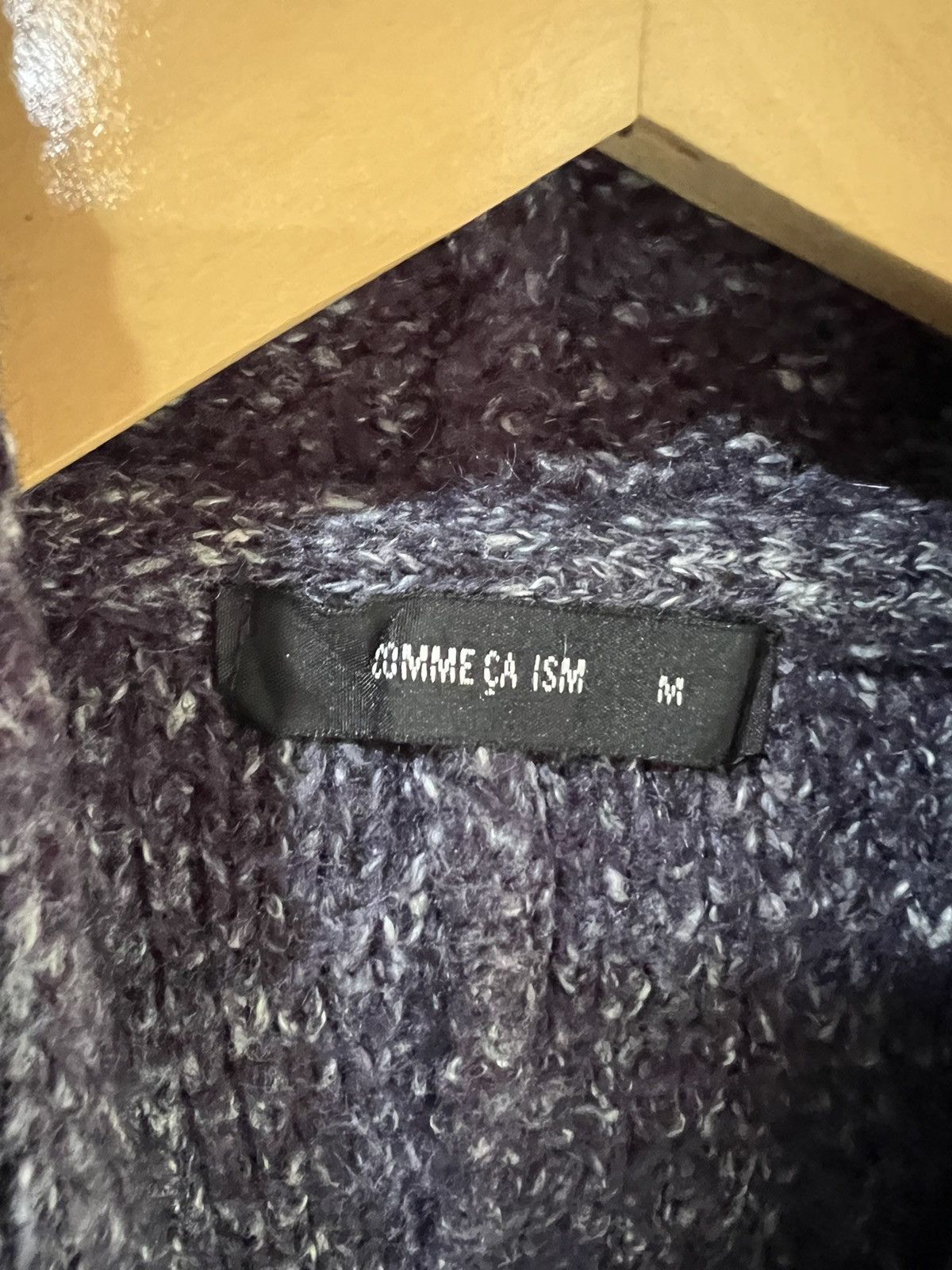 Comme Ca Ism 🔥Comme Ca Ism Shawl Collar Knit Jacket Size M / US 6-8 / IT 42-44 - 10 Thumbnail