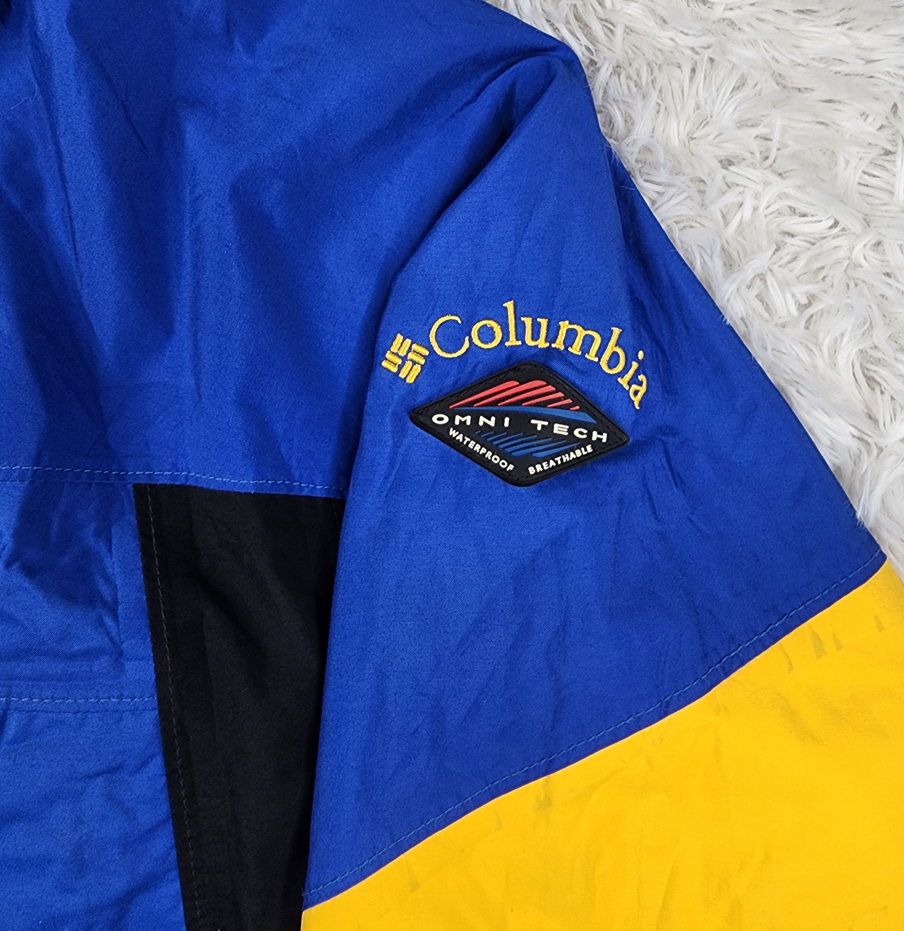 Columbia Vintage Columbia sportwear OMNI TECH windbreaker jacket Size US M / EU 48-50 / 2 - 4 Thumbnail