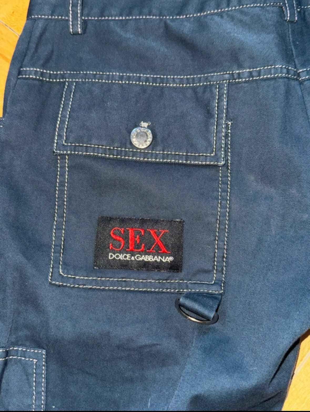 Dolce & Gabbana SS03 Sex Bondage Pants Size 27" / US 4 / IT 40 - 5 Thumbnail
