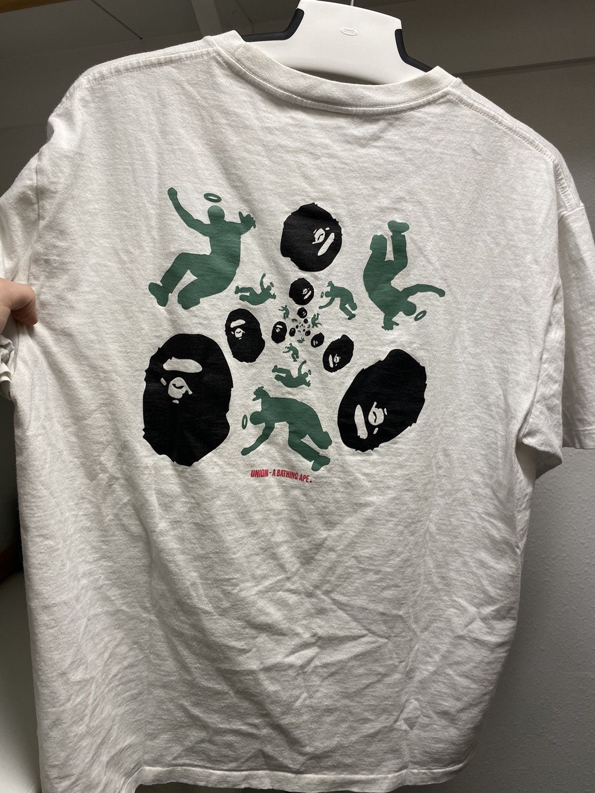 image of Bape x Union 30Th Anniversary Tee in White, Men's (Size XL)