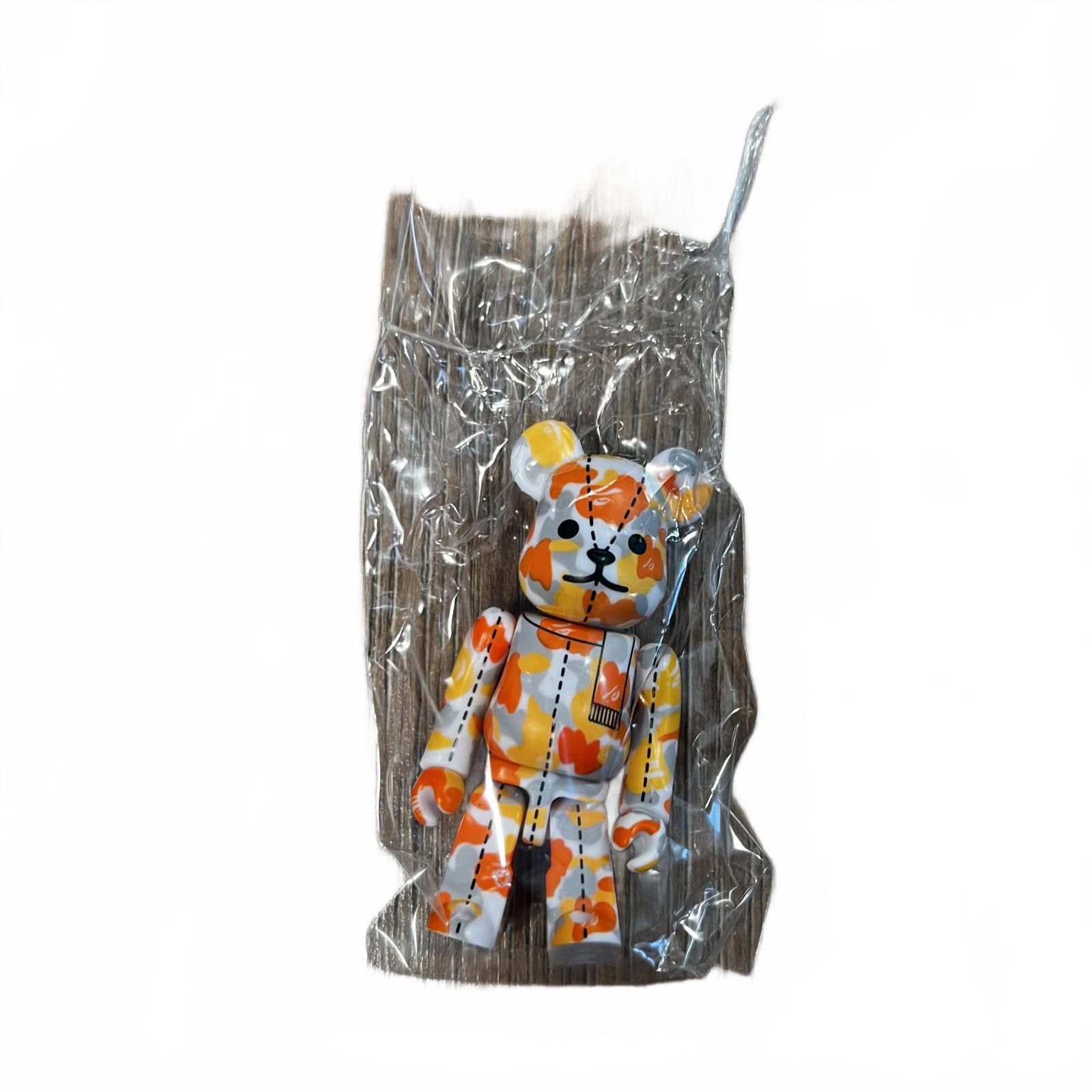 Bape Bearbrick x BAPE 28th Anniversary Camo #3 Orange 100% Size ONE SIZE - 2 Thumbnail