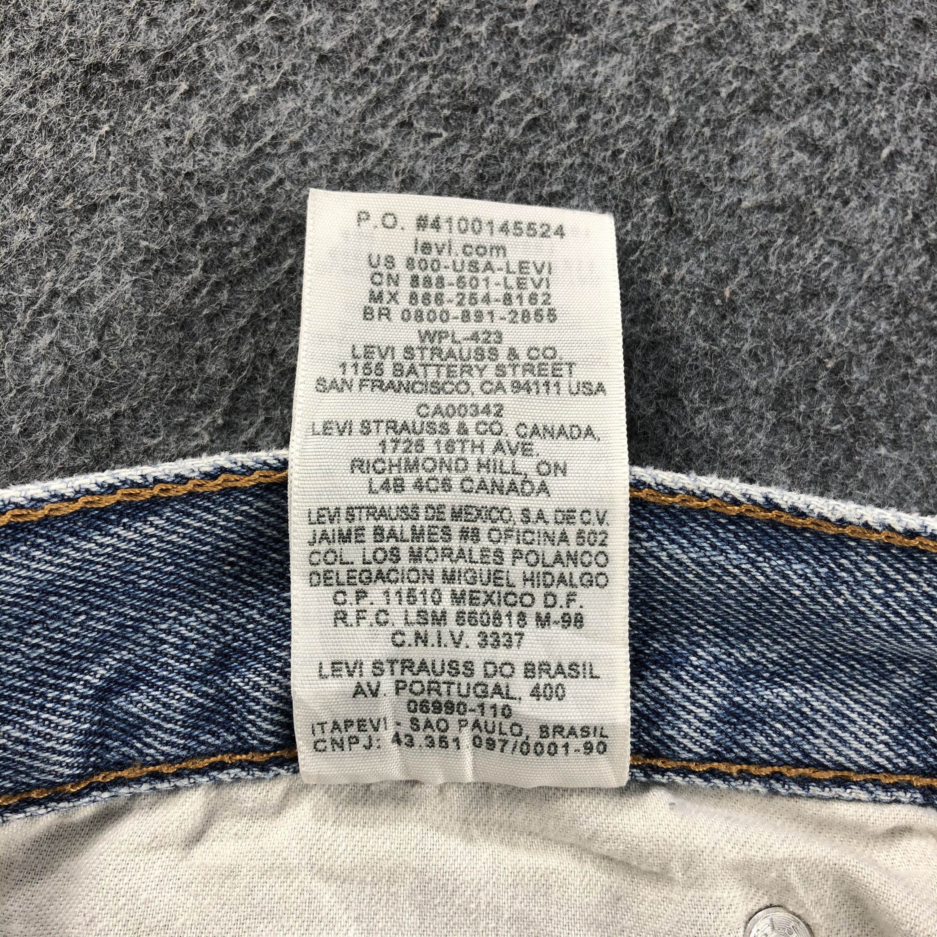 Levi's Vintage Levis 505 Jeans- J1320 Size US 36 / EU 52 - 11 Thumbnail
