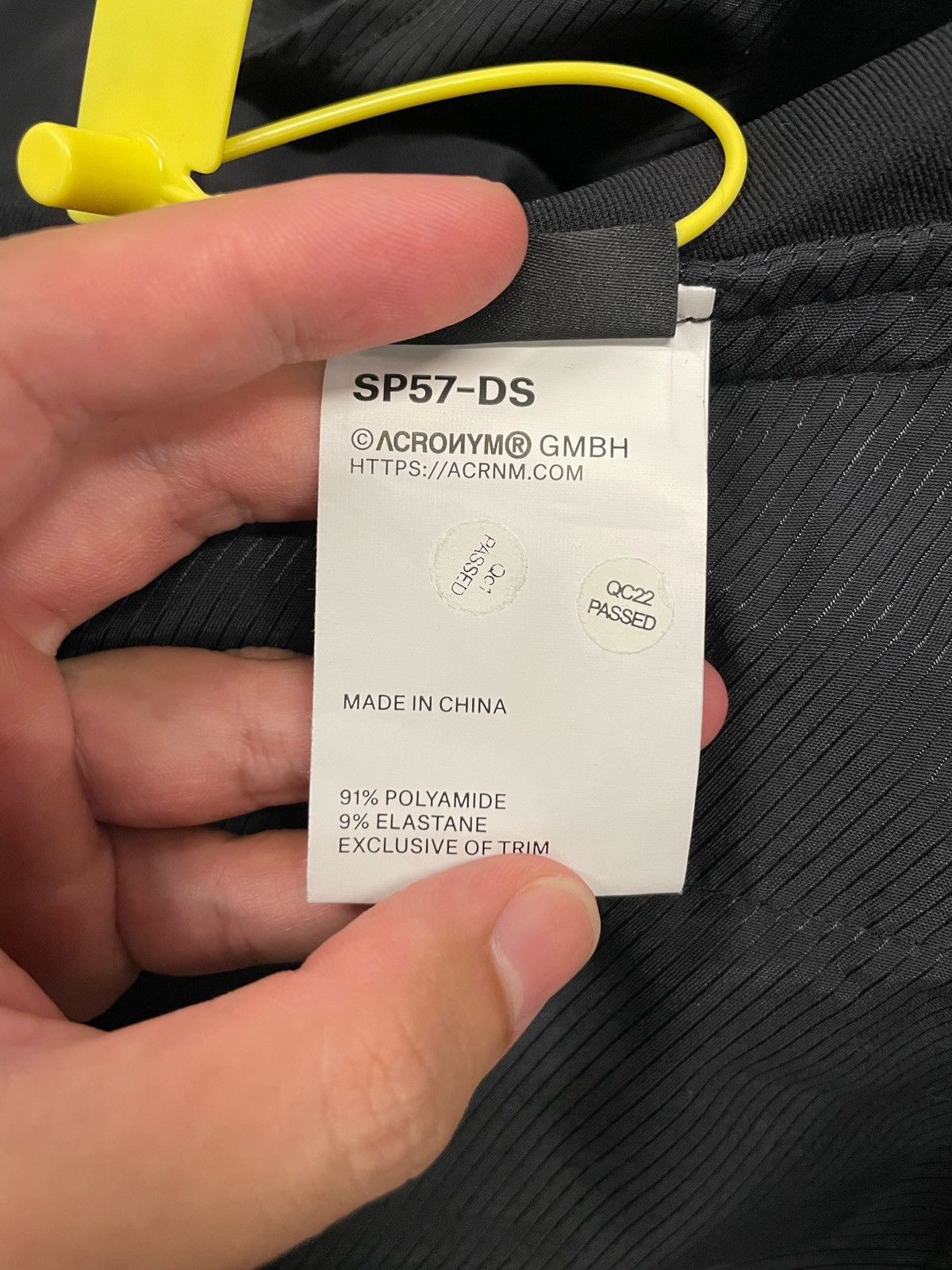 Acronym Acronym 24SS SP57-DS Schoeller Shorts Size US 32 / EU 48 - 8 Thumbnail
