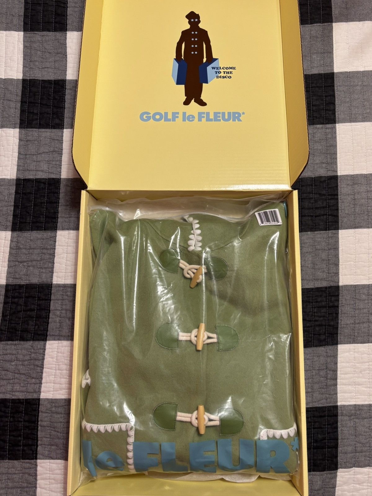 Golf le Fleur Golf Le Fleur Green Blanket Hoodie Size US S / EU 44-46 / 1 - 7 Thumbnail