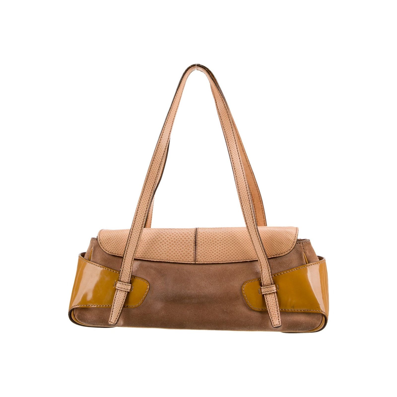 Tod's Tod’s suede/patent leather/ W exotic embossed leather Size ONE SIZE - 2 Thumbnail