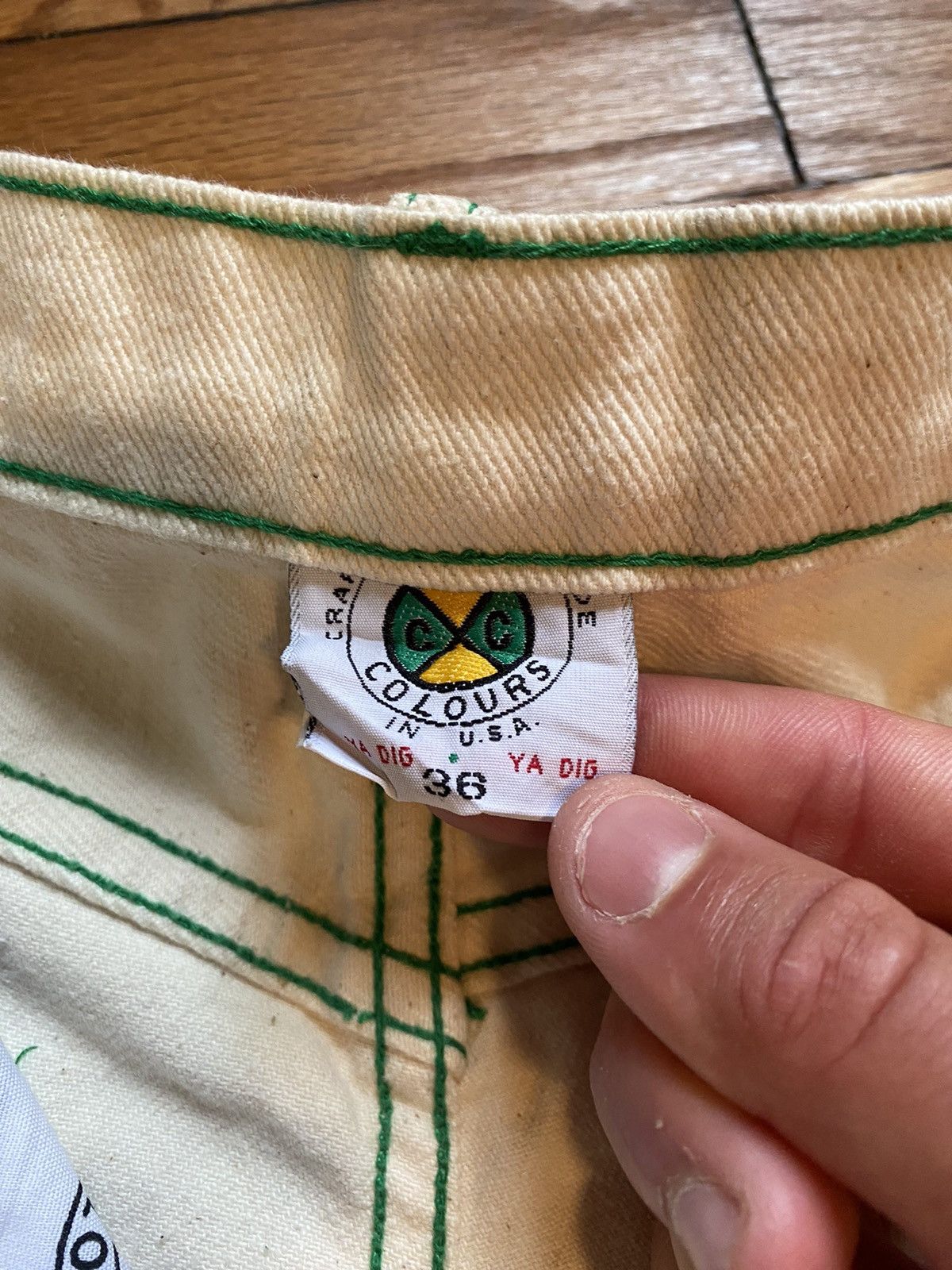 Cross Colours × JNCO × Vintage Deadstock Vintage 90s Cross Colours Shorts Size US 36 / EU 52 - 5 Thumbnail