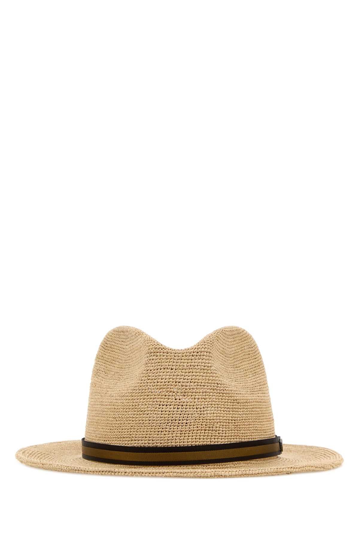 Borsalino Straw Argentina Hat Size ONE SIZE - 1 Thumbnail