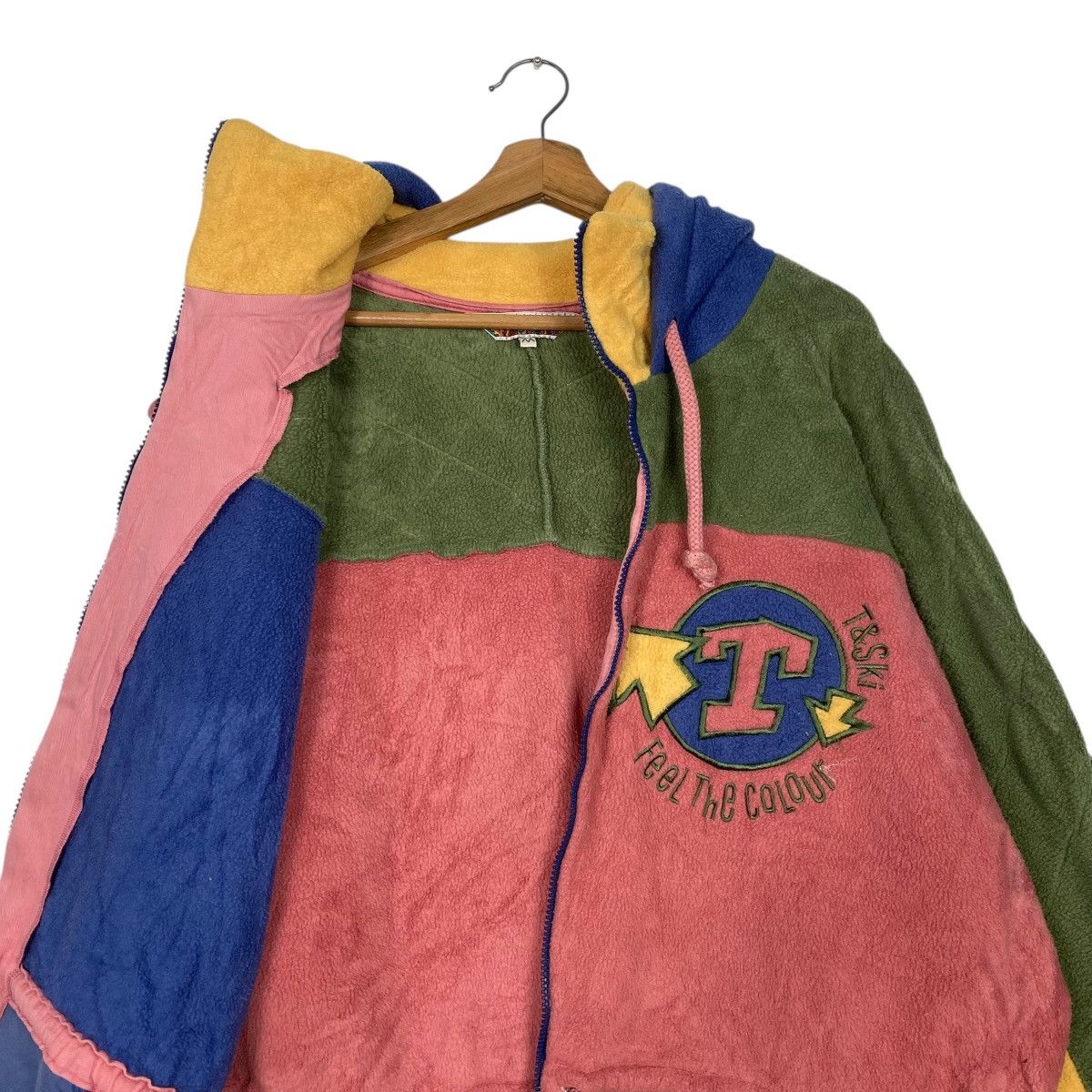 Sports Specialties × Vintage T&ski colour block zipper hoodie Size US M / EU 48-50 / 2 - 11 Thumbnail