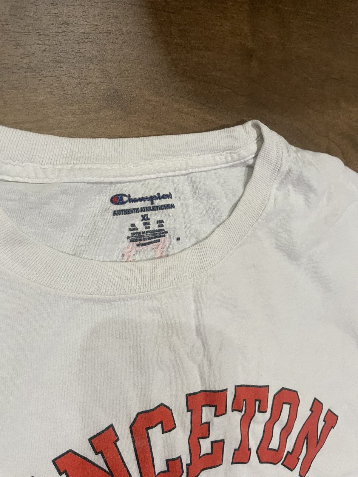 Champion Y2K Pricenton University Tee Size US XL / EU 56 / 4 - 3 Thumbnail