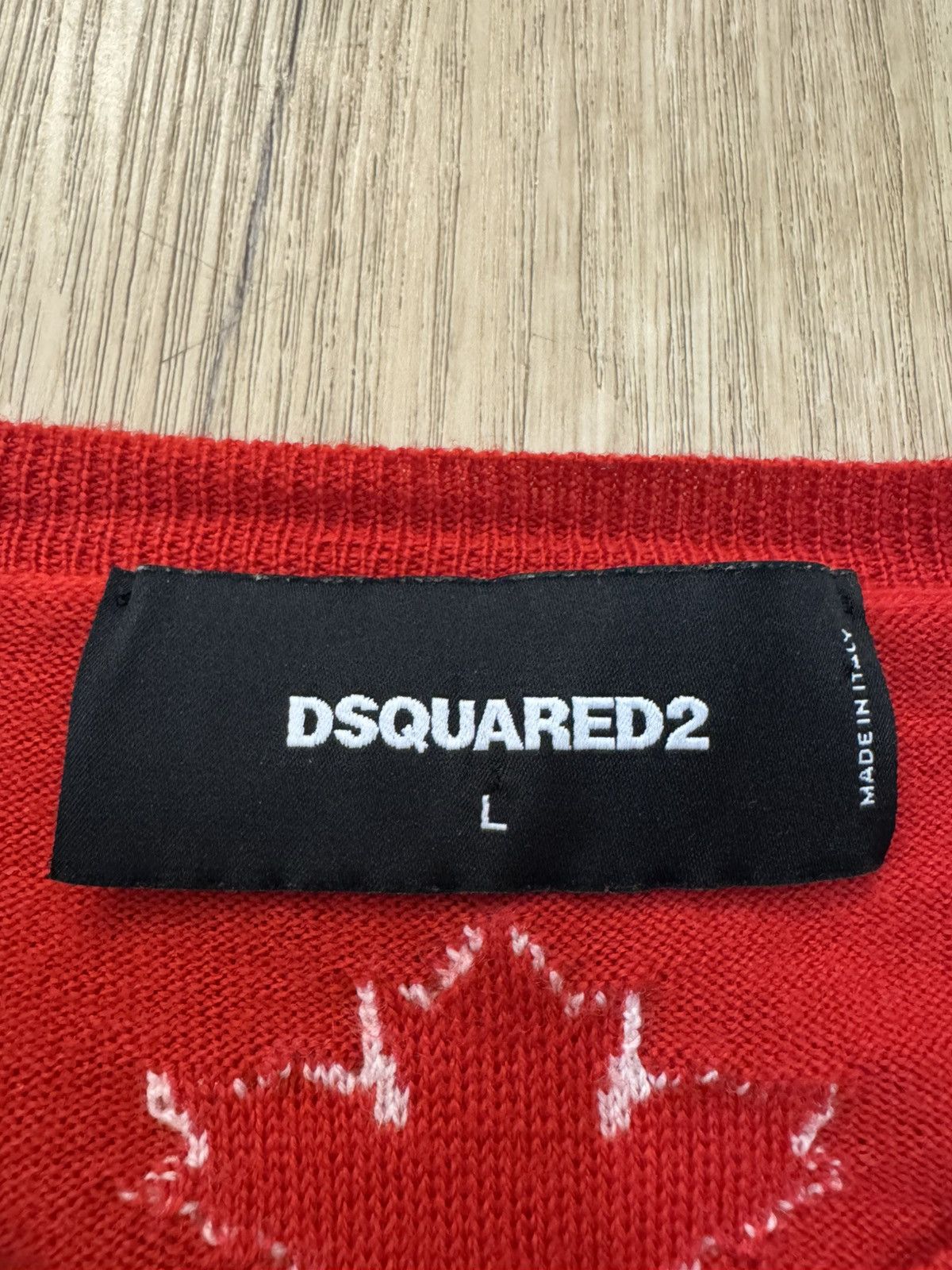 Dsquared2 Dsquared2 Born in Canada Made in Italy Wool Sweater M/L Size US L / EU 52-54 / 3 - 6 Thumbnail