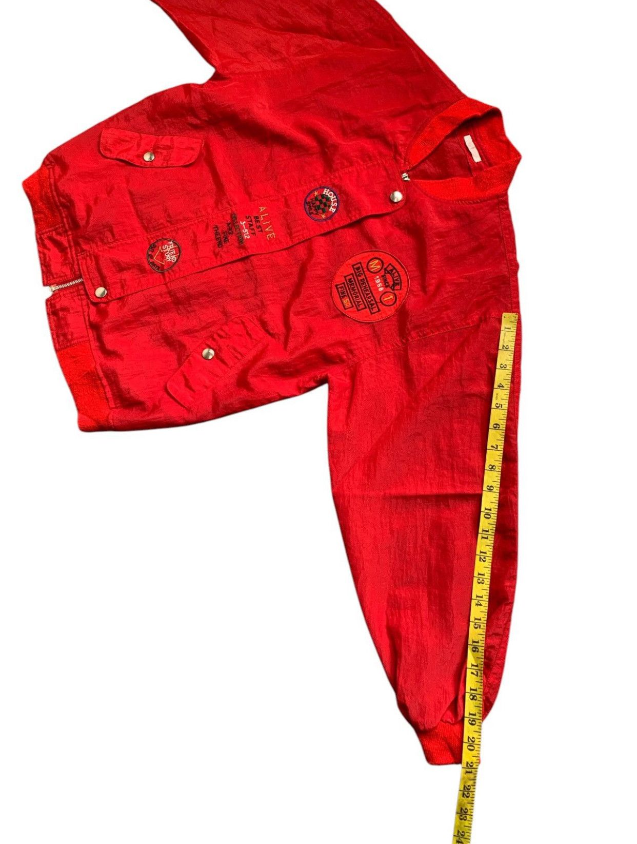 Japanese Brand Rare Design Vintage Alive Windbreaker Size M / US 6-8 / IT 42-44 - 14 Thumbnail